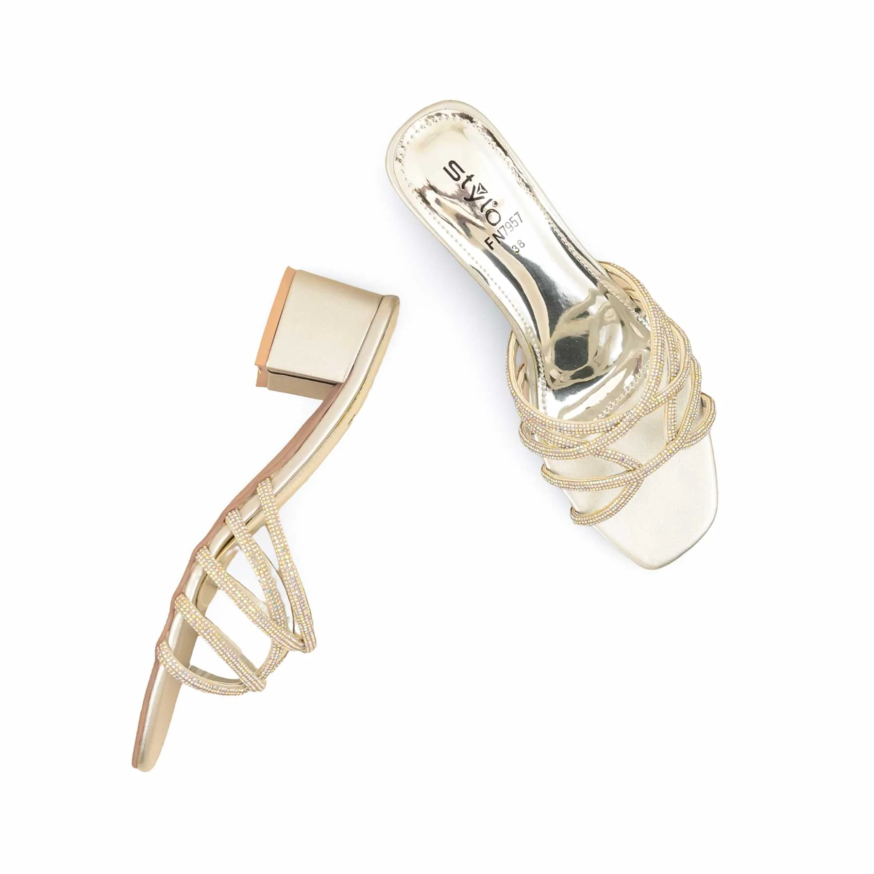 Silver Fancy Slipper FN7957 - Image 5