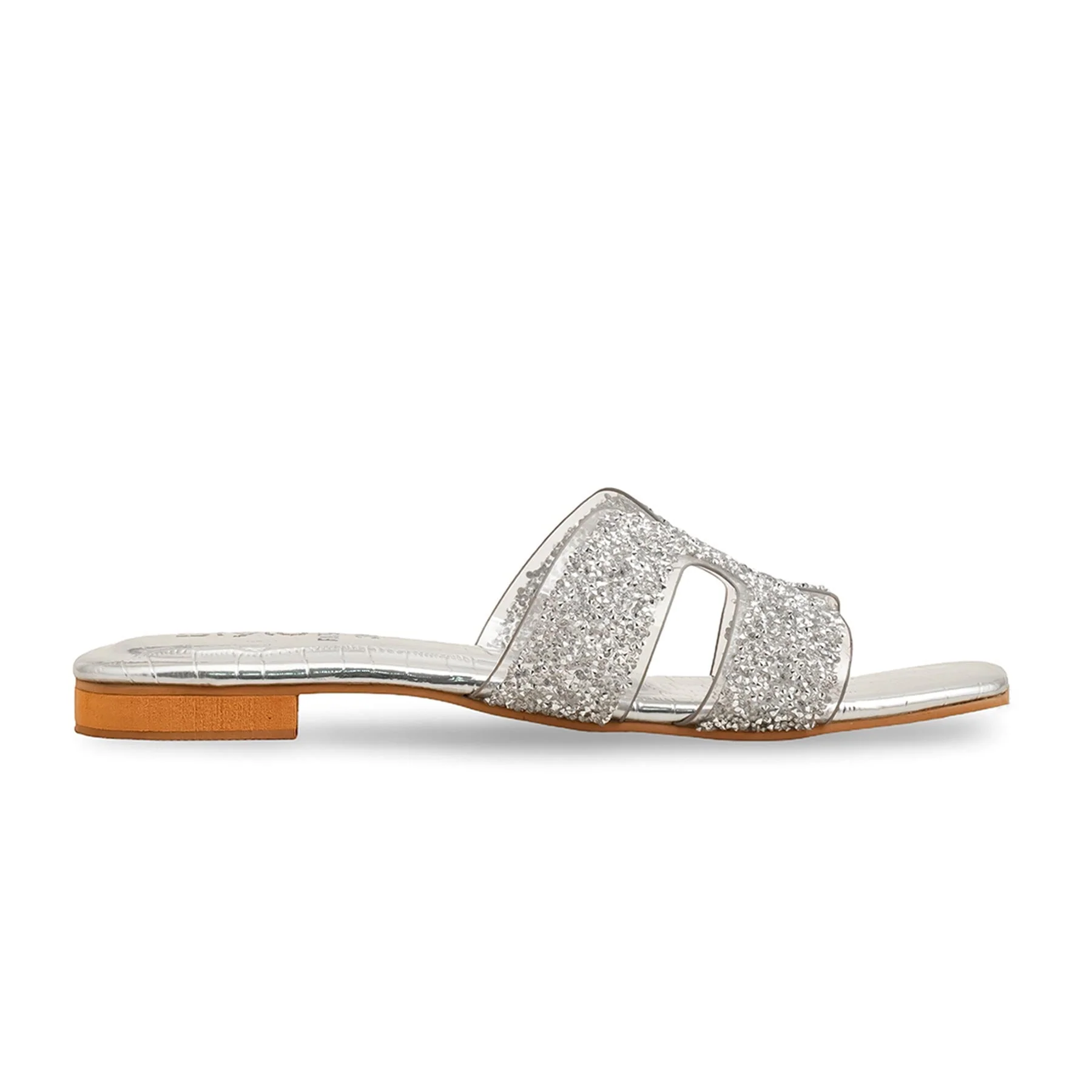 Silver Fancy Slipper FN7995 - Image 2