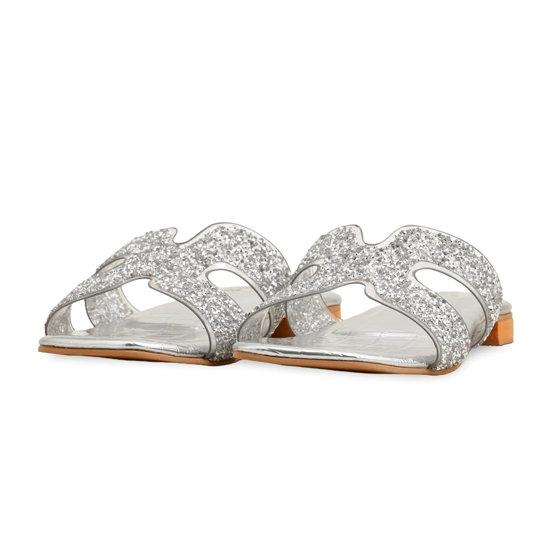 Silver Fancy Slipper FN7995 - Image 3