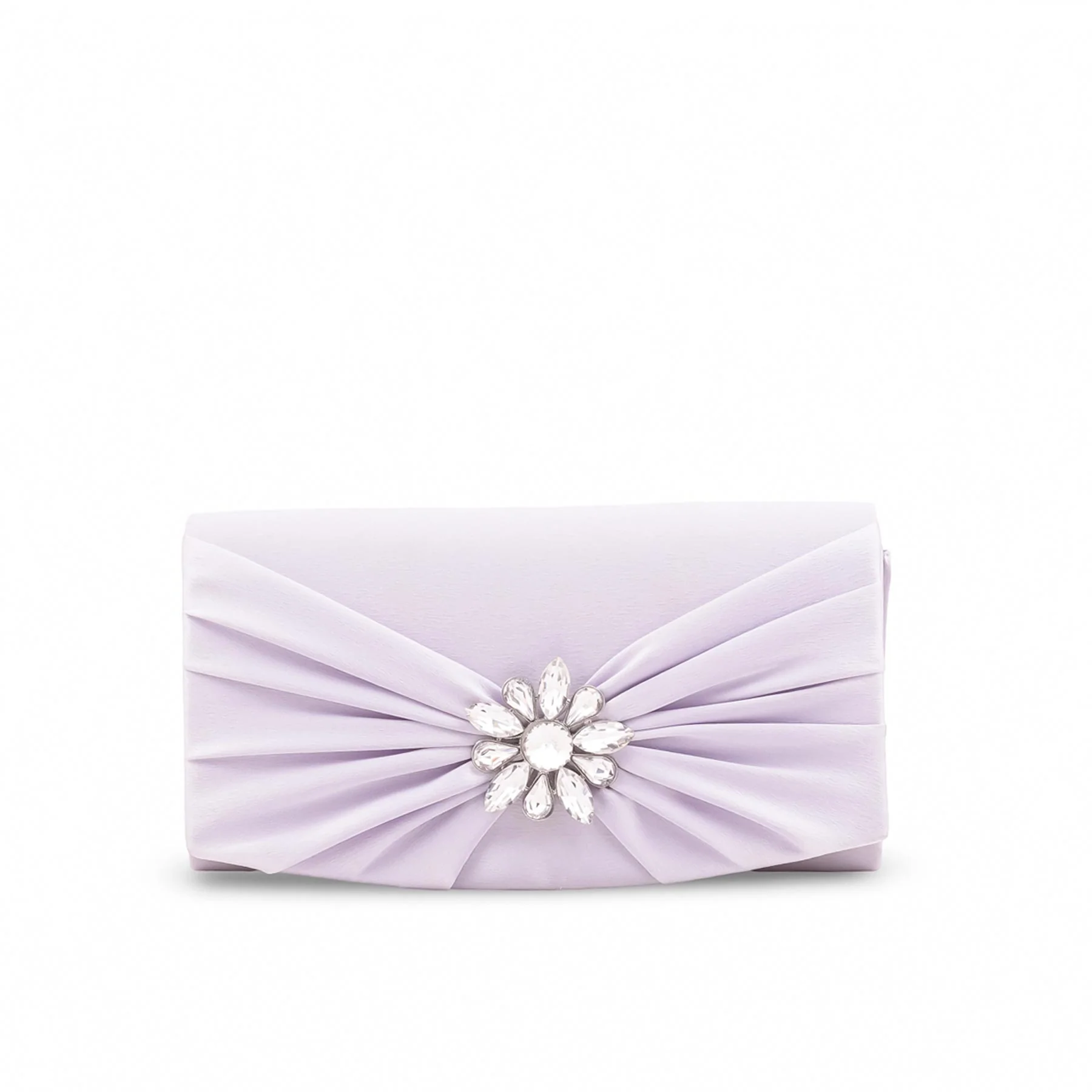 Silver Formal Clutch For Women P24455 - Image 2