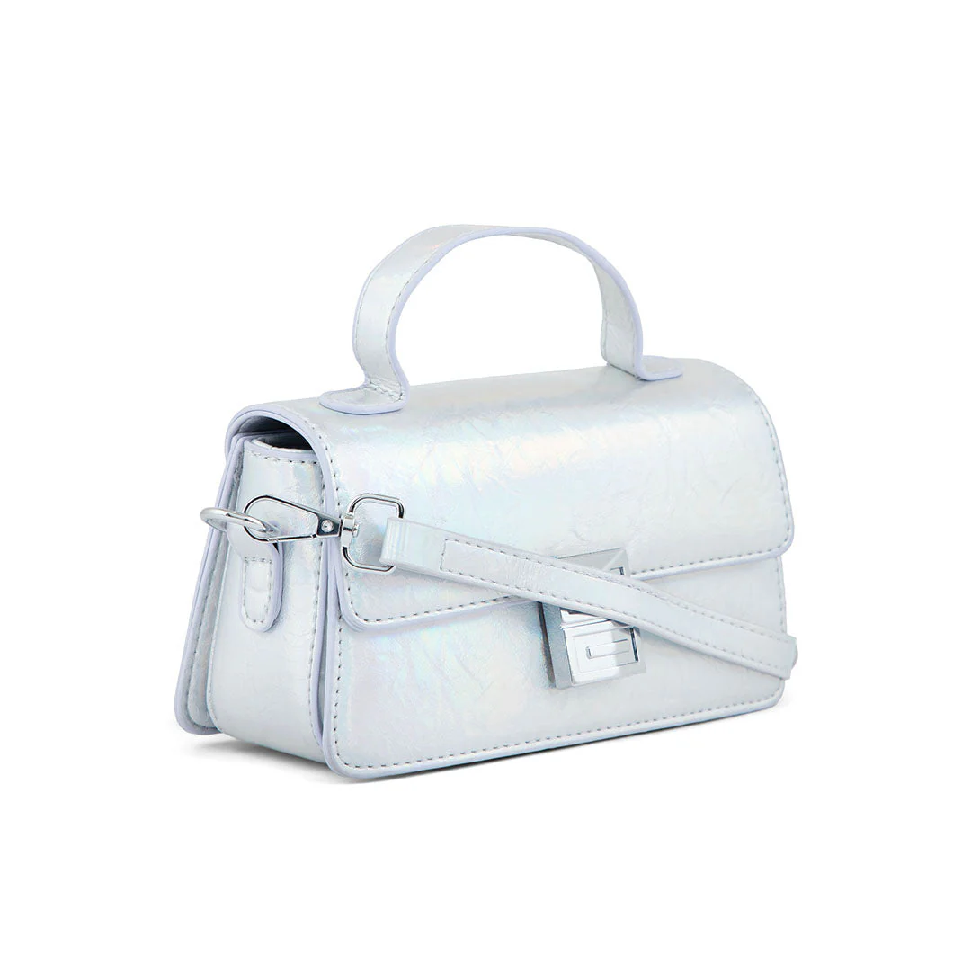 Silver Formal Clutch P24108 - Image 3