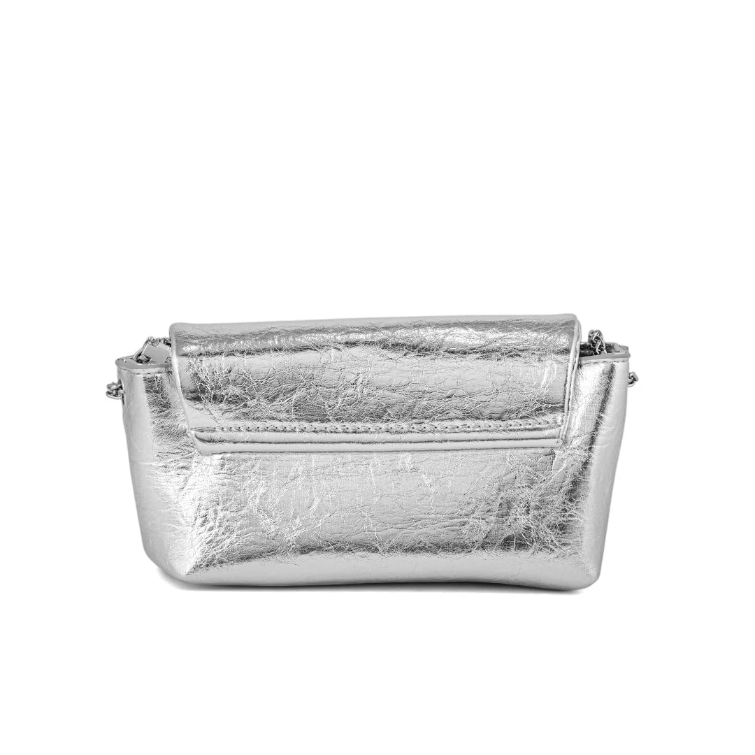 Silver Formal Clutch P24115 - Image 4
