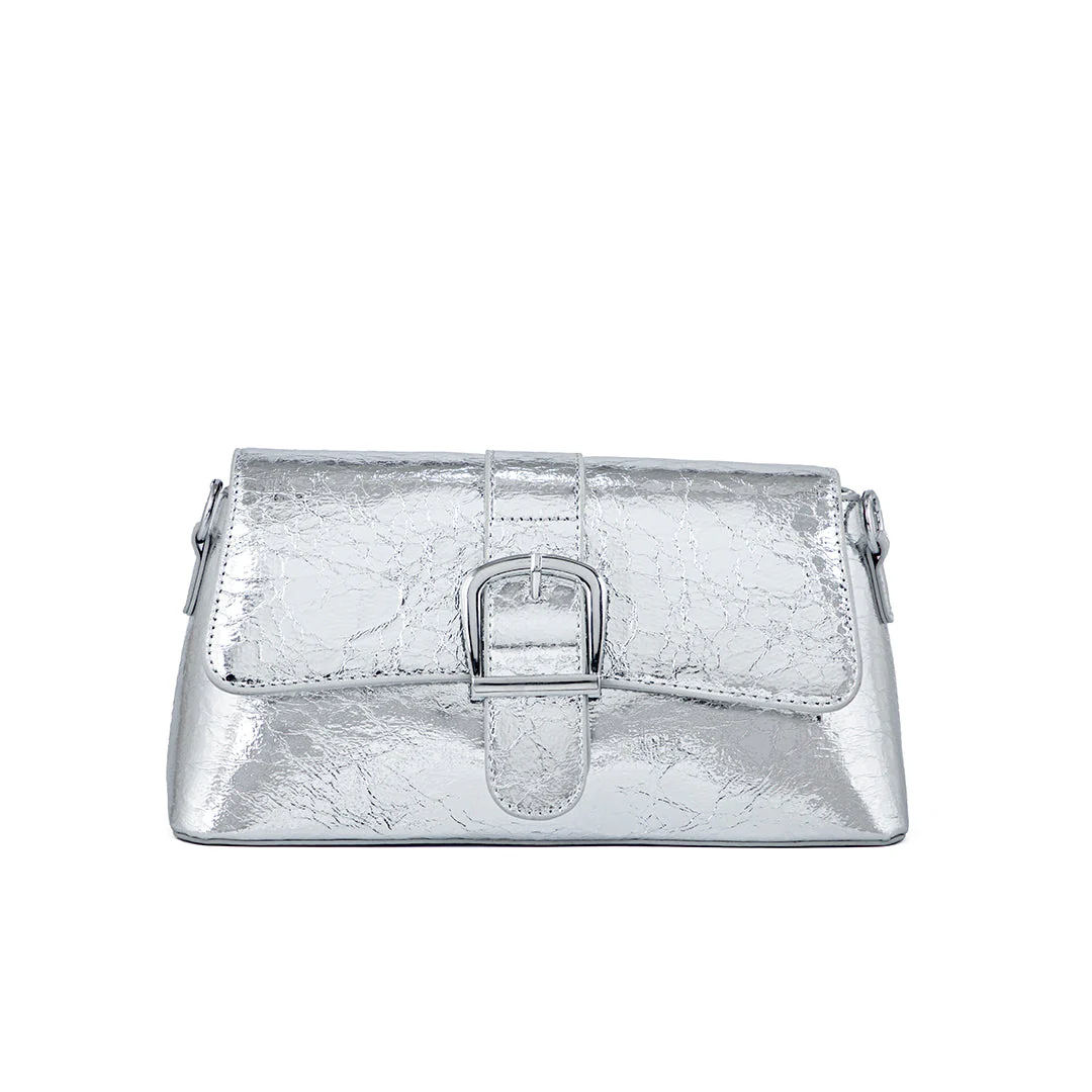Silver Formal Clutch P24124 - Image 2