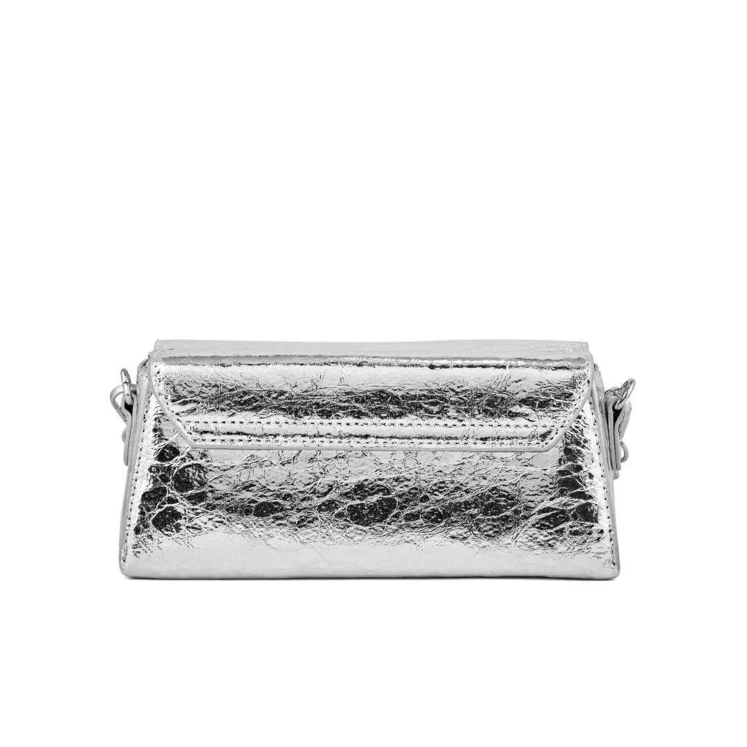 Silver Formal Clutch P24126 - Image 4