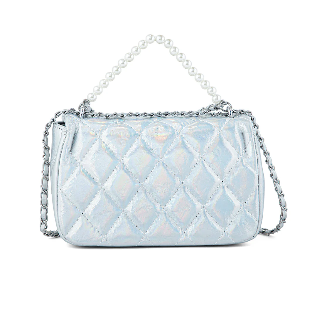 Silver Formal Clutch P24128 - Image 4