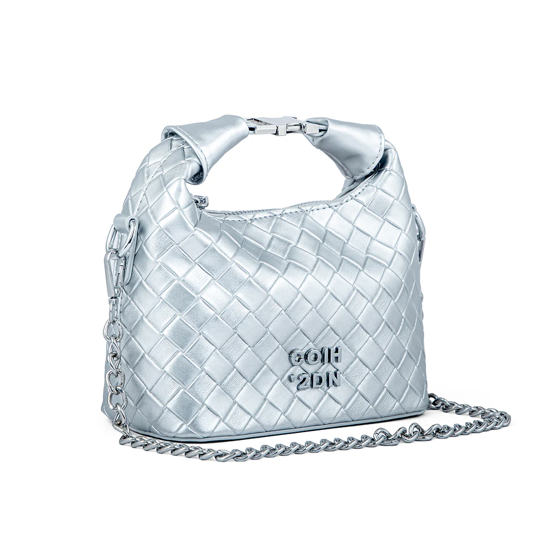 Silver Formal Clutch P24139 - Image 3