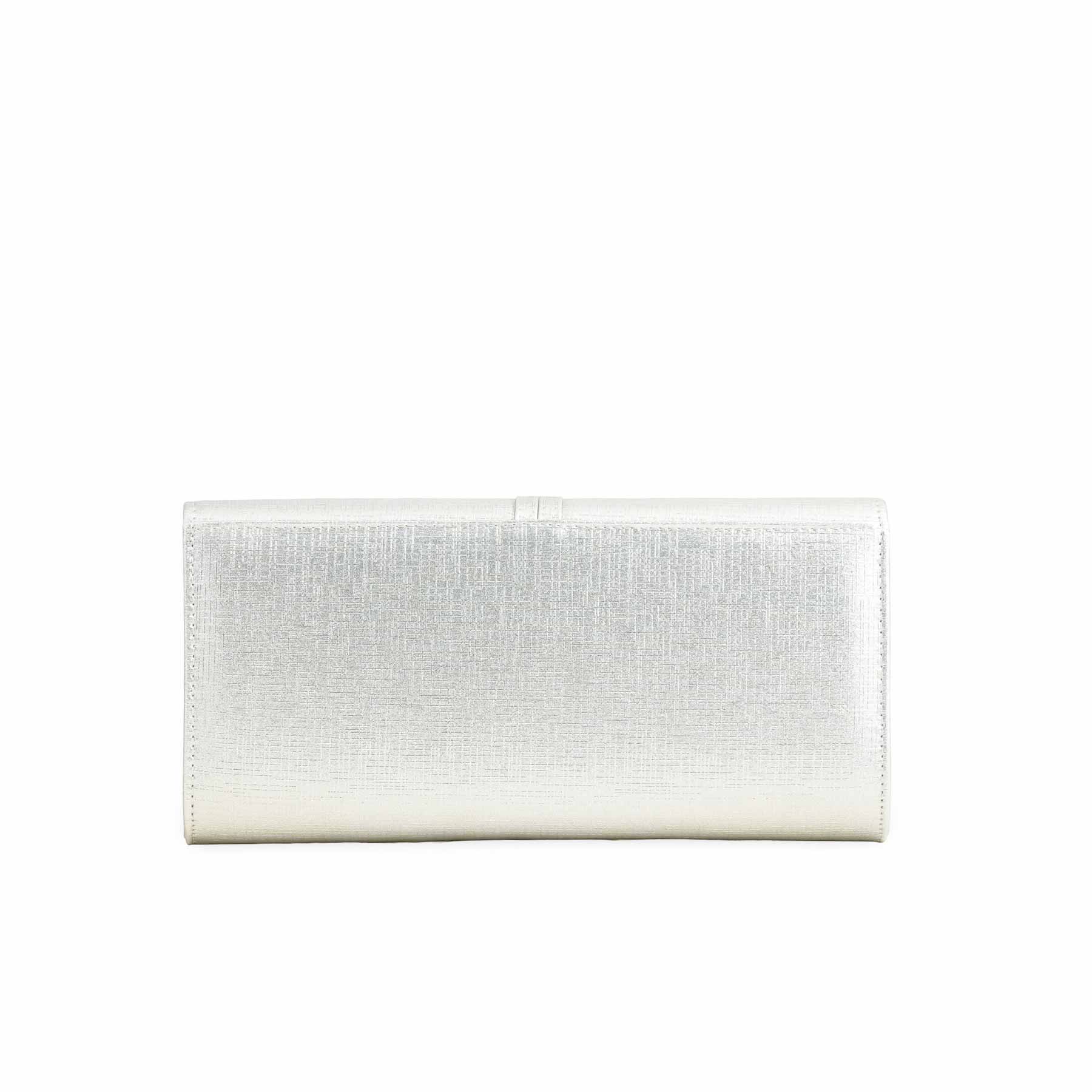Silver Formal Clutch P24223 - Image 4