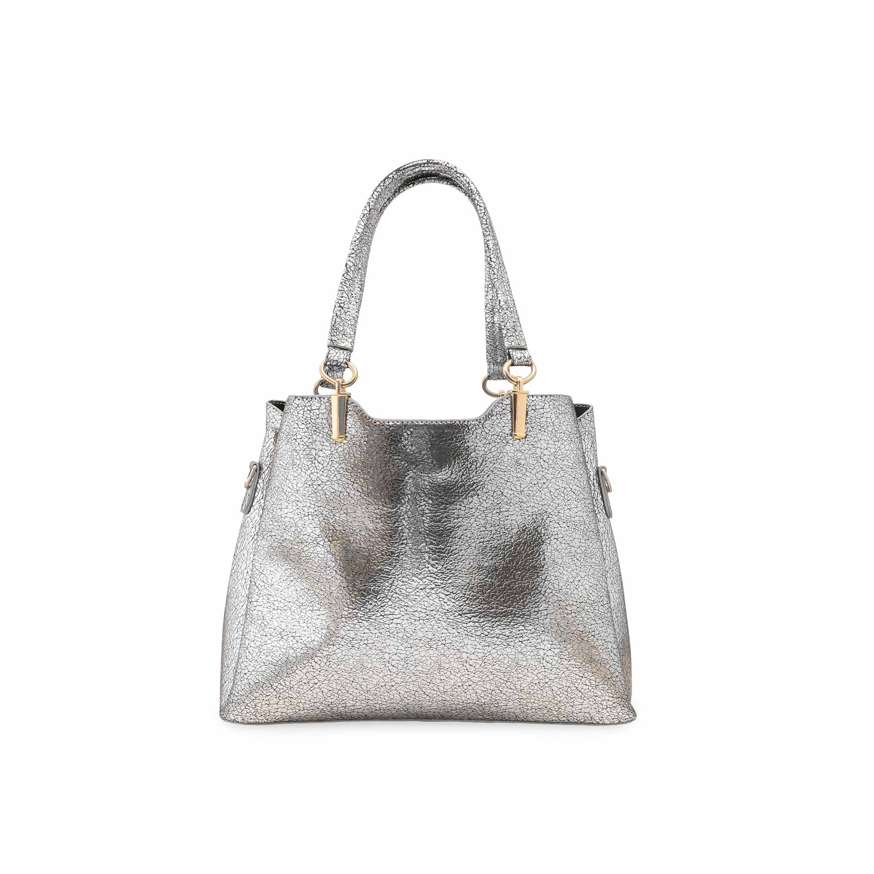 Silver Formal Hand Bag For Women P55845 - Image 4
