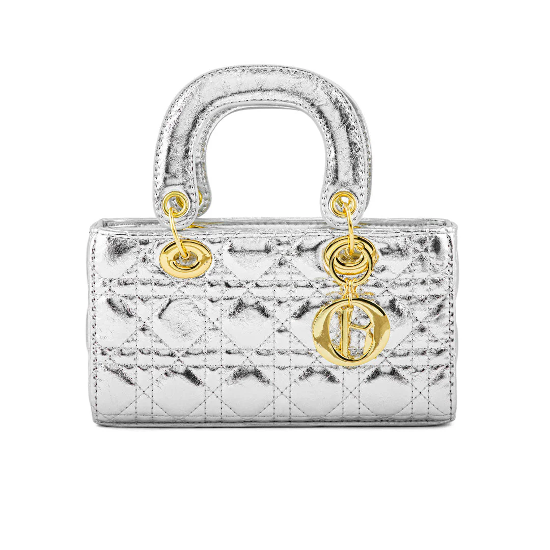 Silver Formal Hand Bag P24130 - Image 2