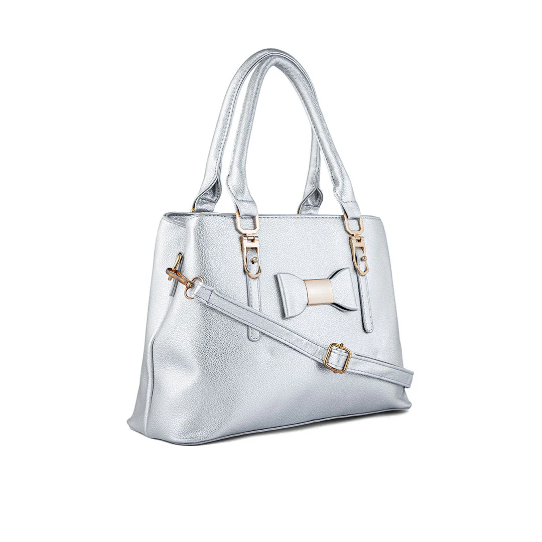 Silver Formal Hand Bag P36184 - Image 2
