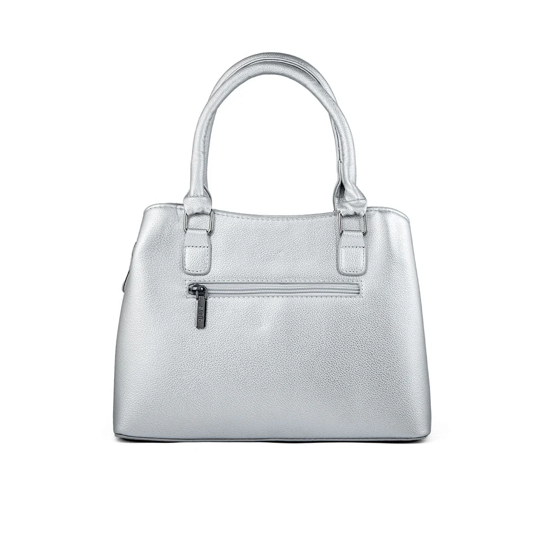 Silver Formal Hand Bag P36236 - Image 4