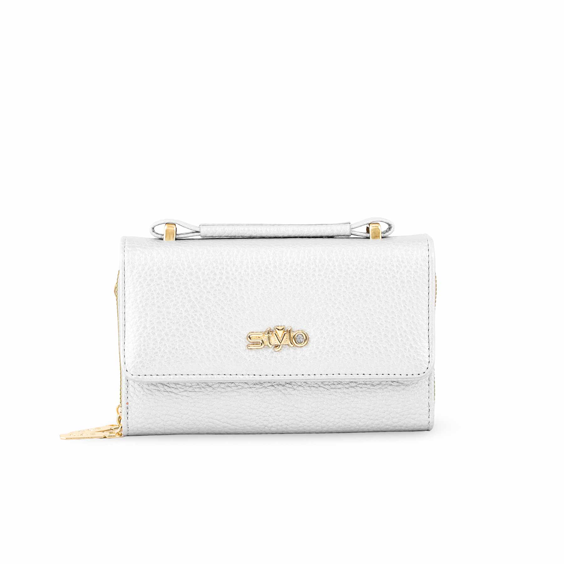 Silver Formal Pouch P97600 - Image 2