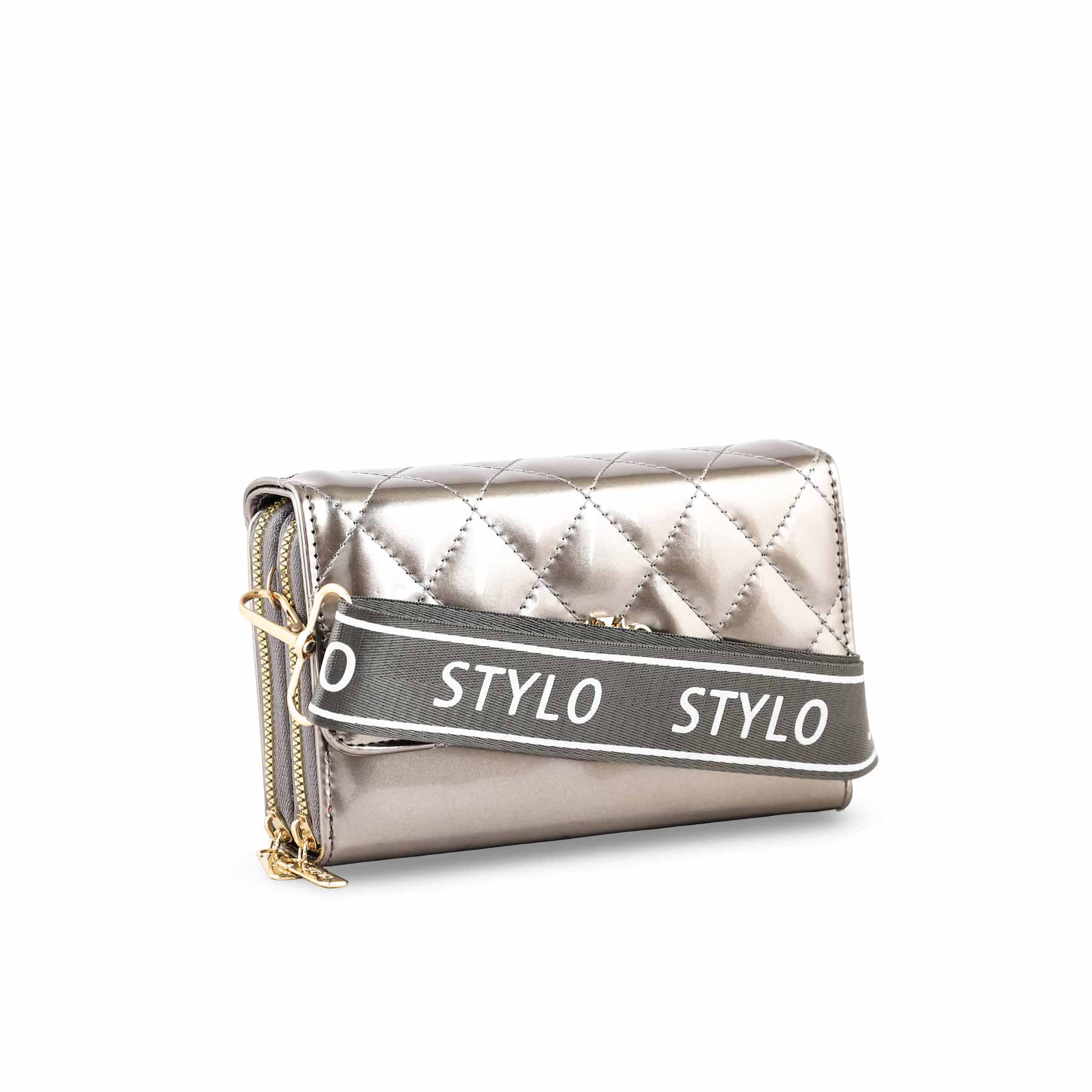 Silver Formal Pouch P97601 - Image 2