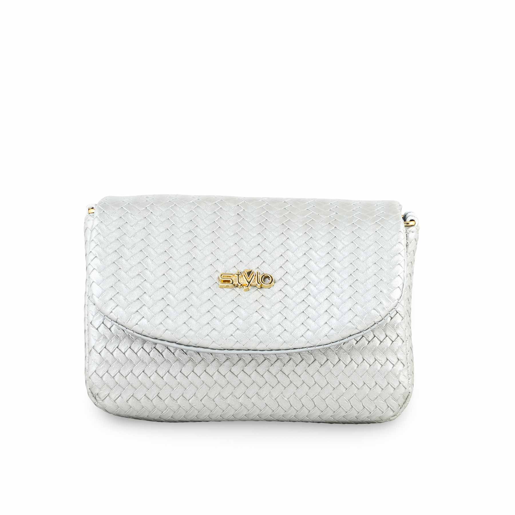 Silver Formal Pouch P97611 - Image 2