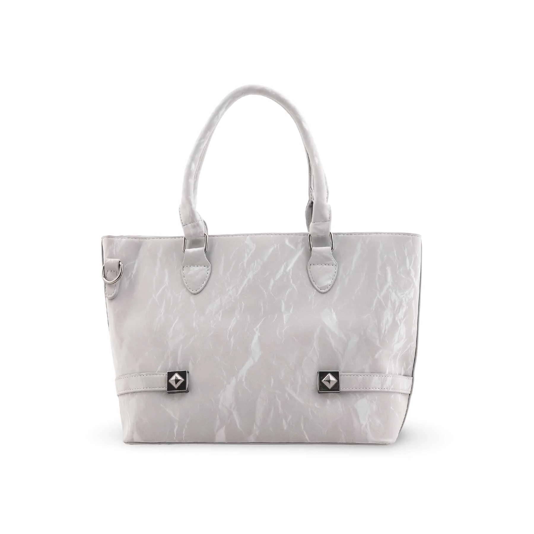 Silver Formal Shoulder Bag For Women P36455 - Image 2