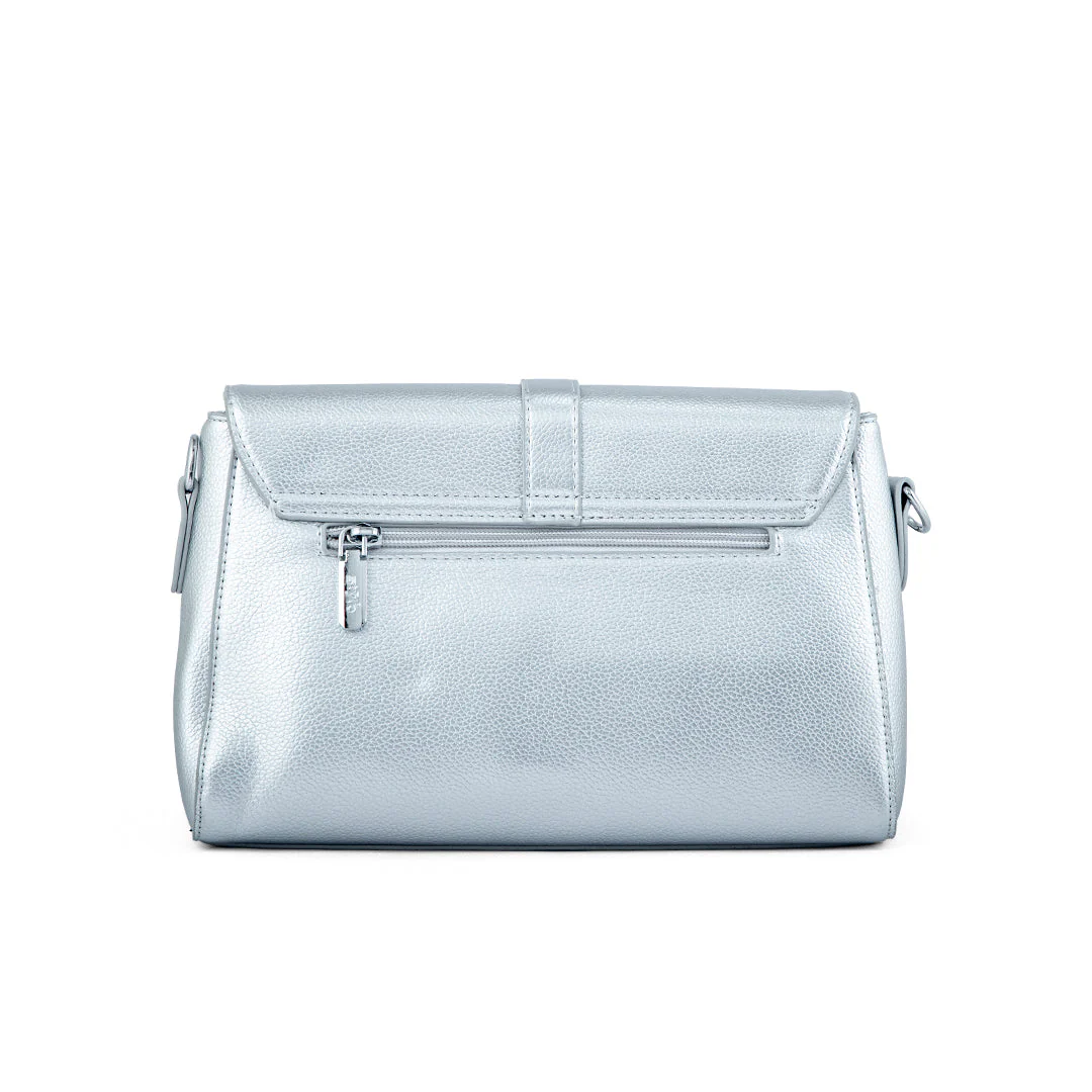 Silver Formal Shoulder Bag P36243 - Image 3