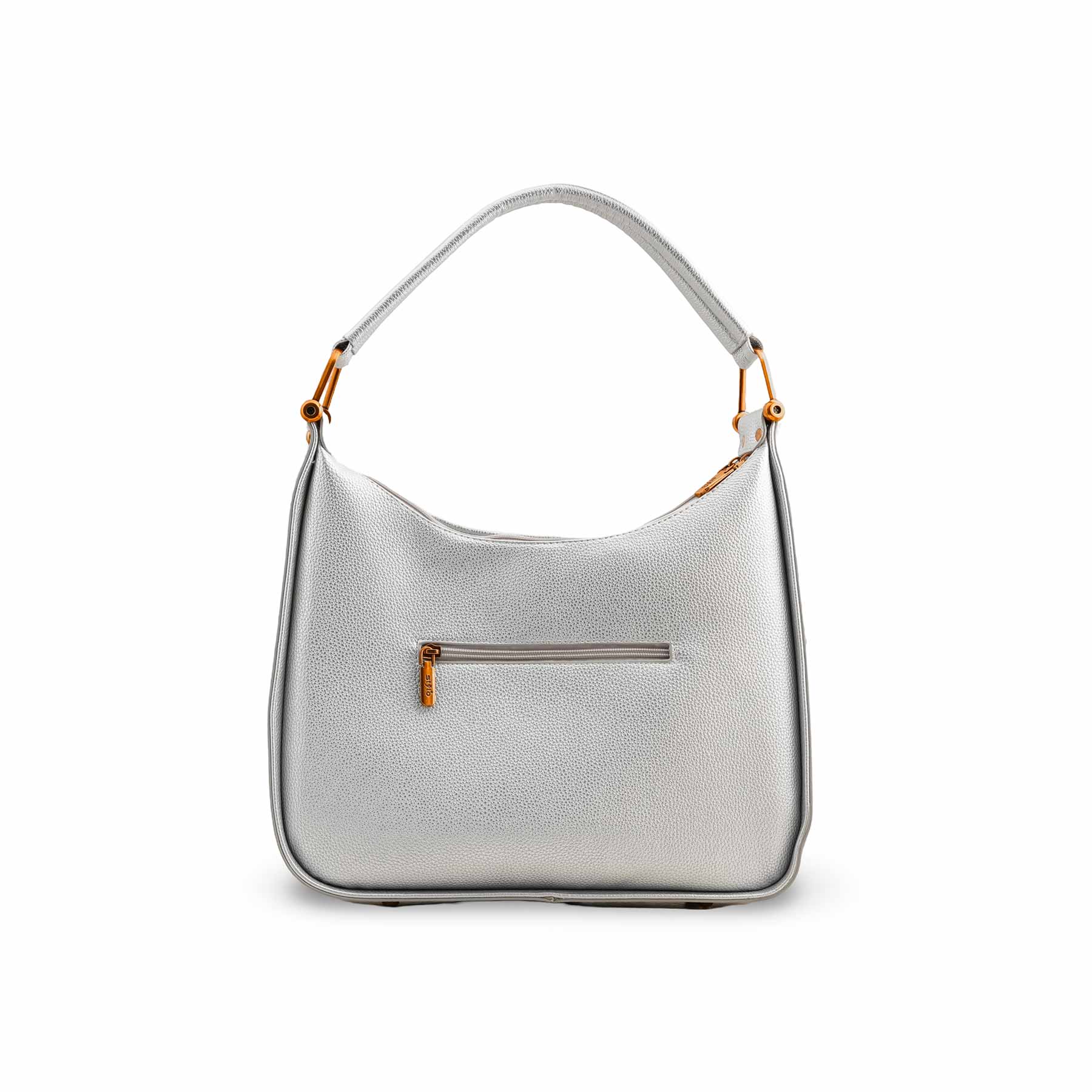 Silver Formal Shoulder Bag P36383 - Image 4