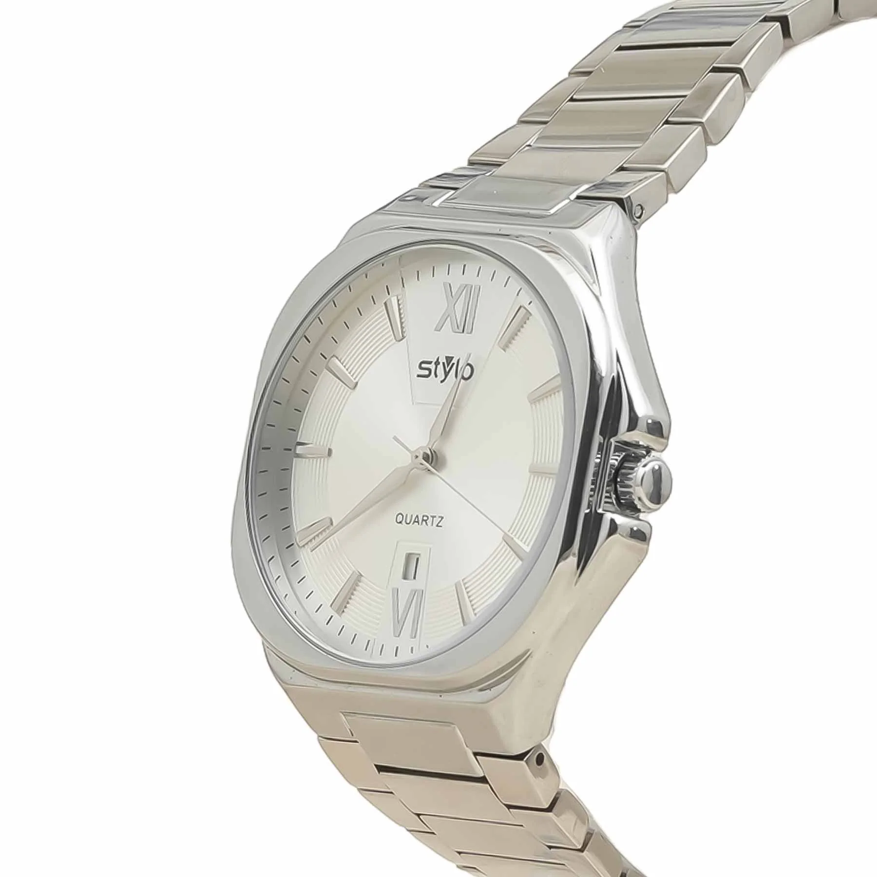 Silver Gents Watch J34109 - Image 3