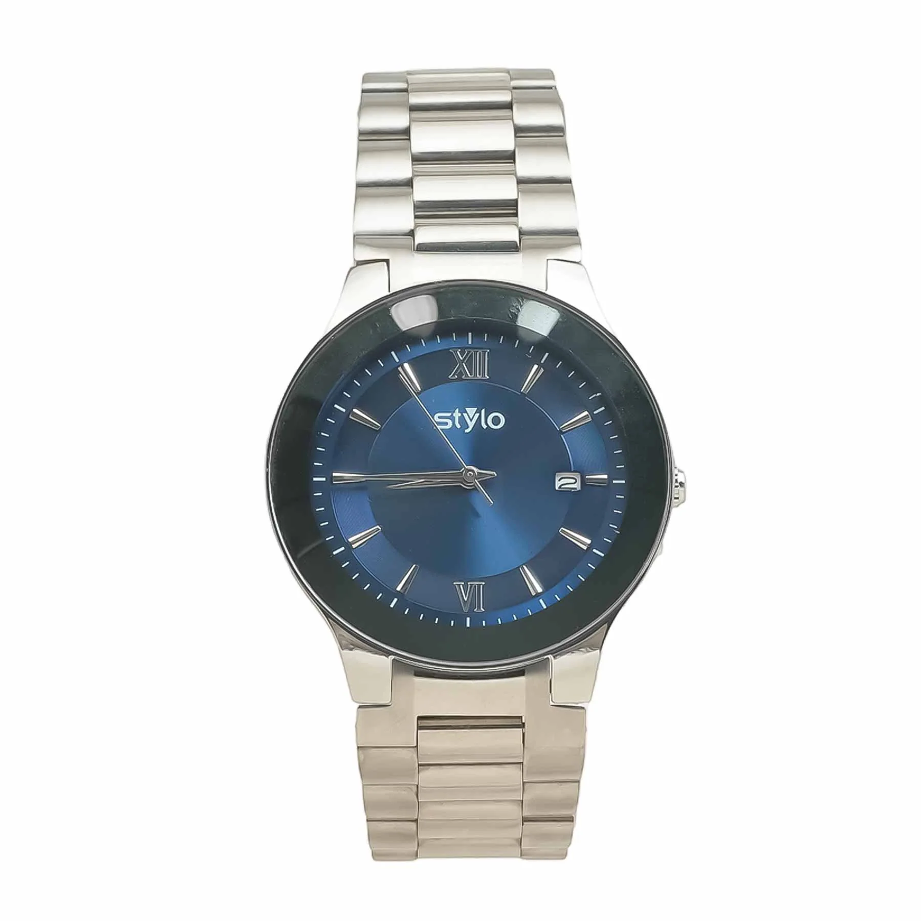Silver Gents Watch J34110 - Image 2