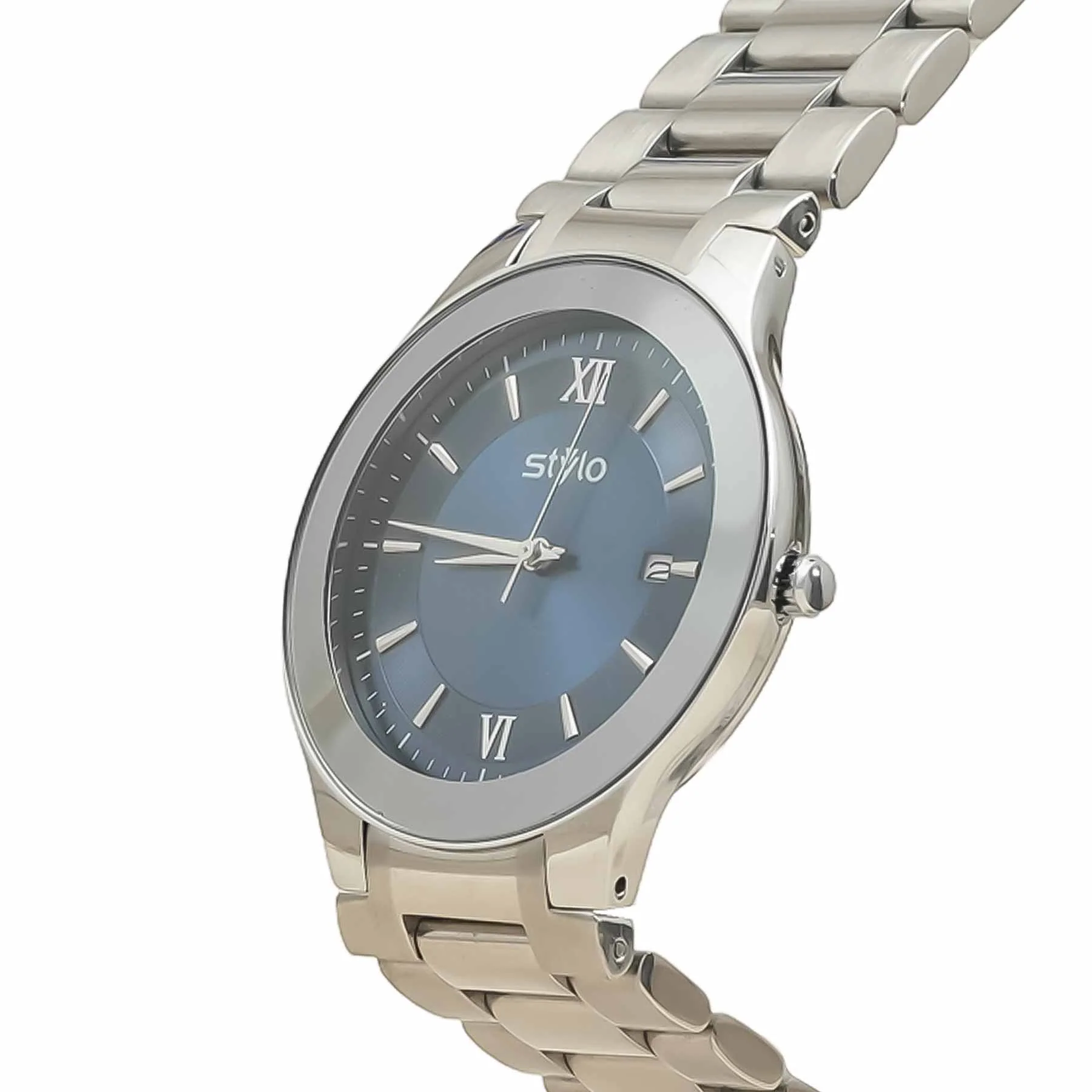 Silver Gents Watch J34110 - Image 3