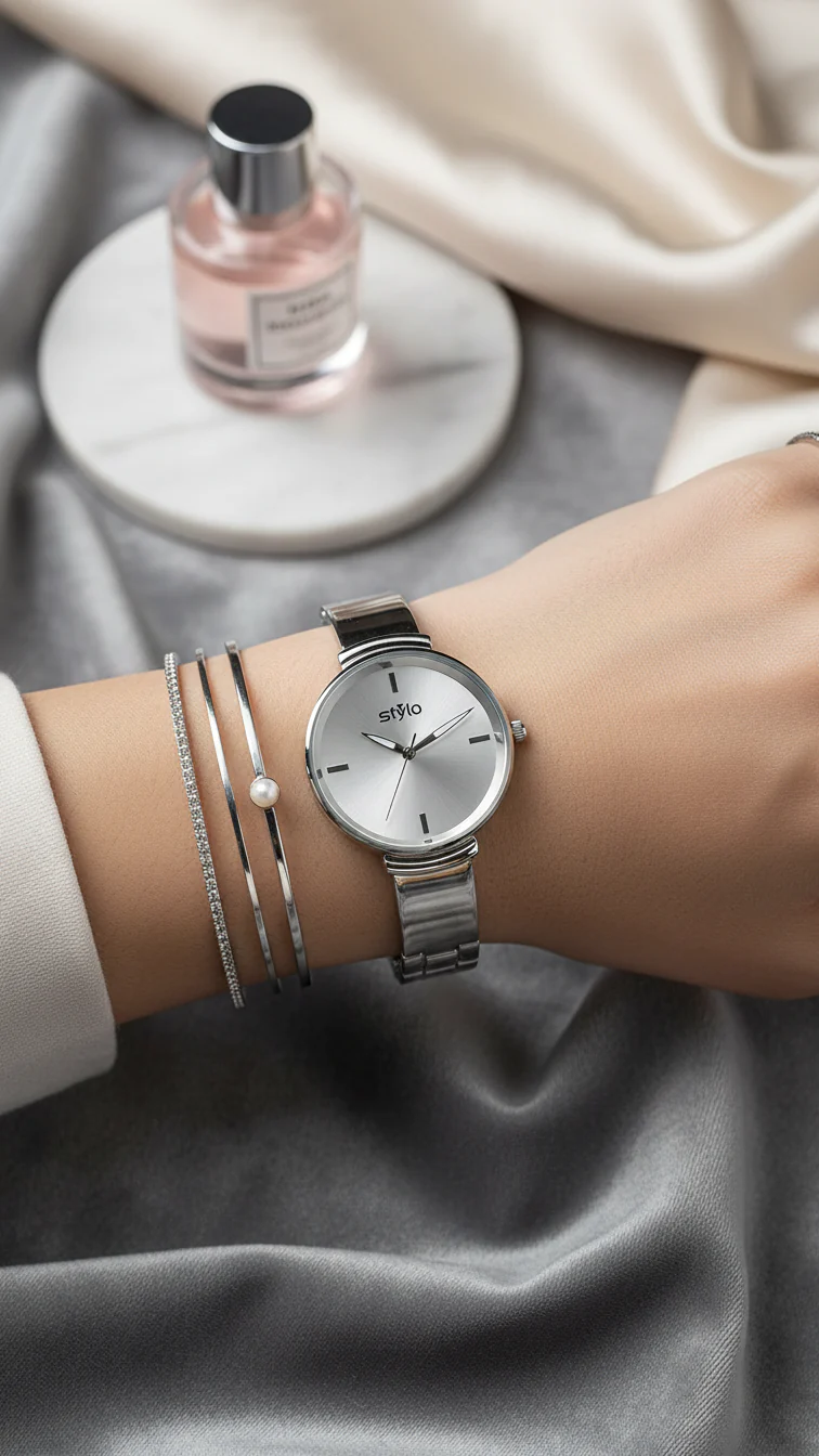 Silver Ladies Watch J33991