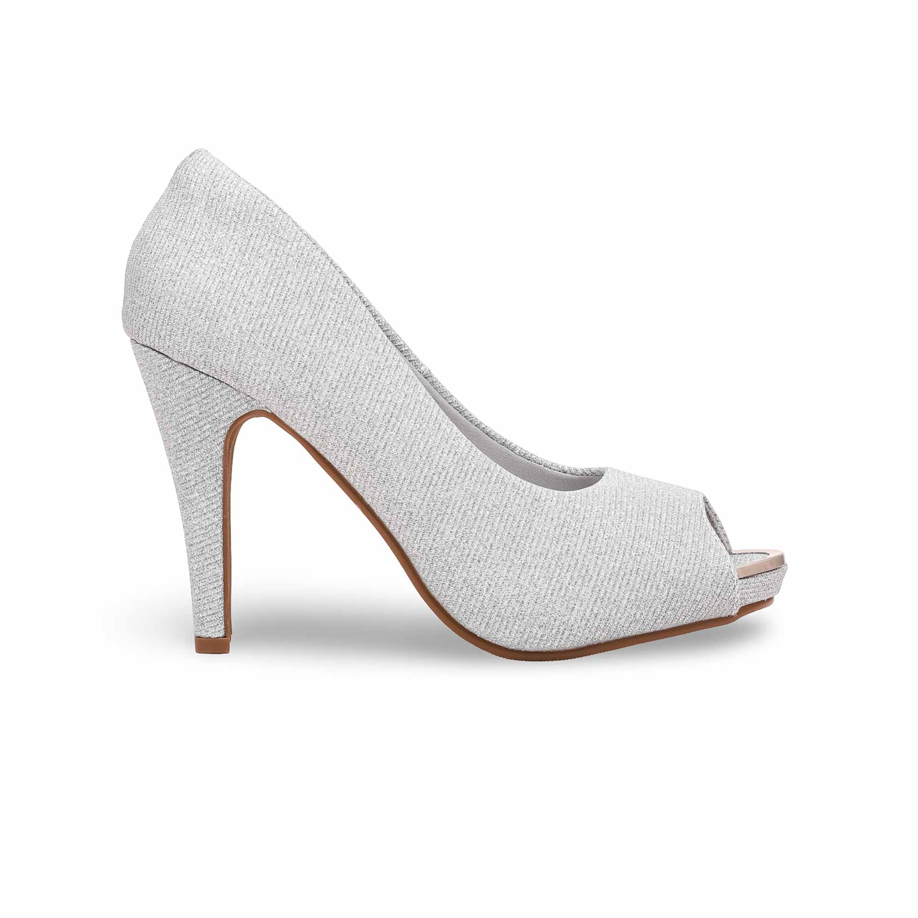 Silver Peep Toes WN8088 - Image 2