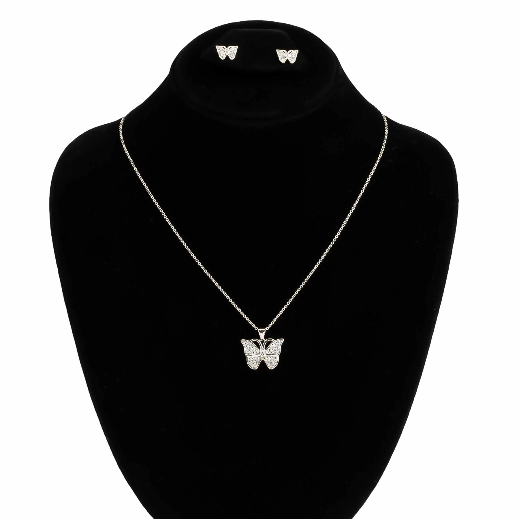 SILVER PENDANT SET J42958 - Image 2