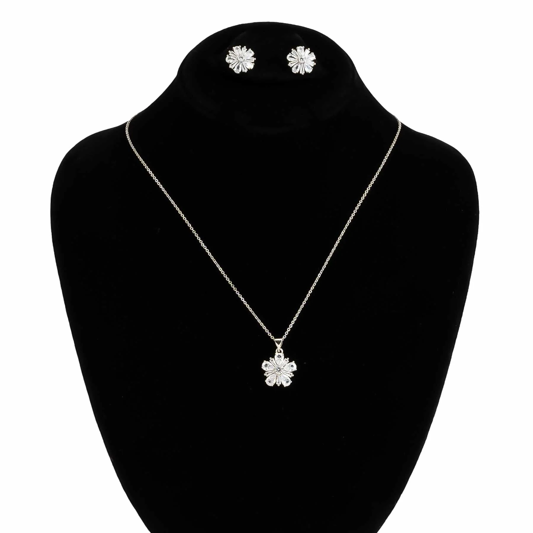 SILVER PENDANT SET J42959 - Image 2