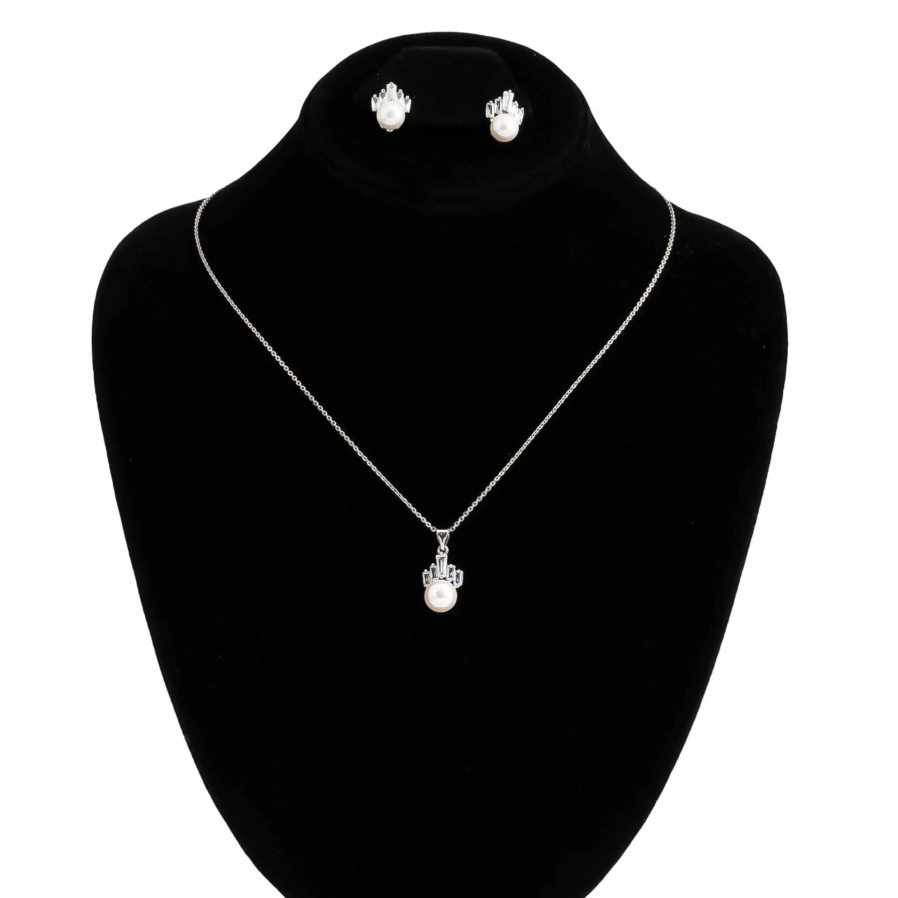 SILVER PENDANT SET J42964 - Image 2