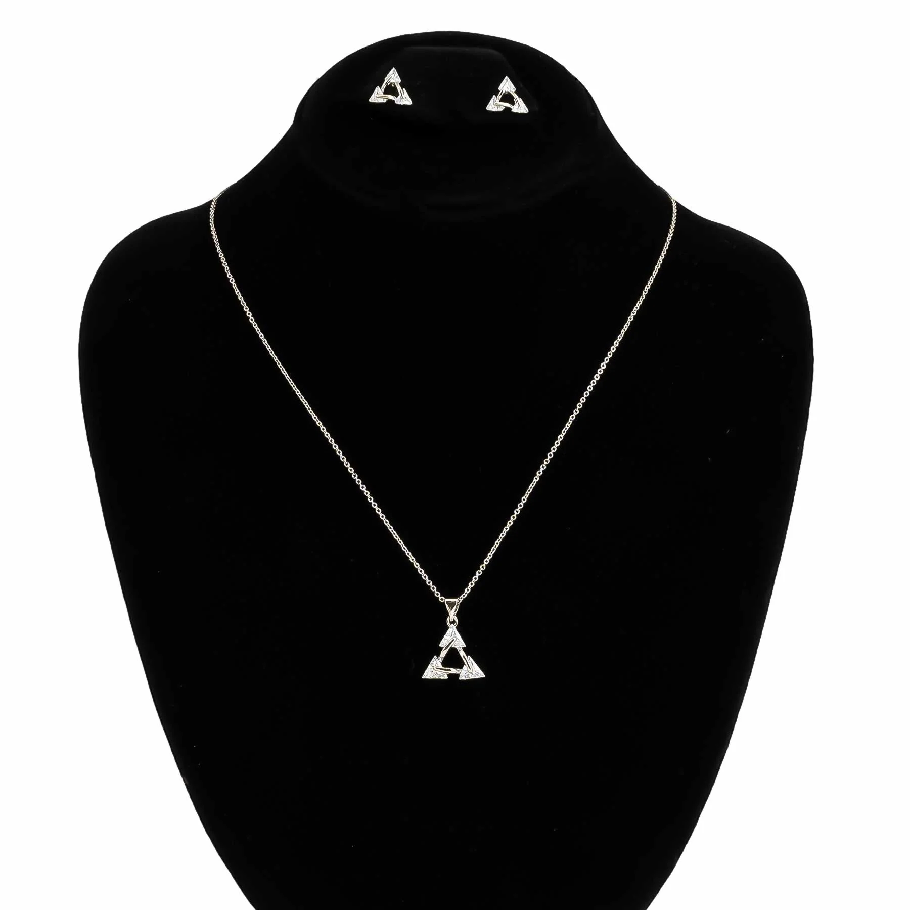 SILVER PENDANT SET J42966 - Image 2