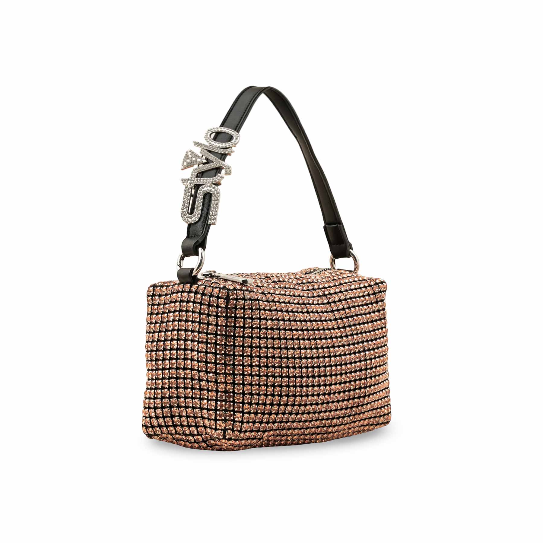 Silver Women Fancy Clutch P24091 - Image 3