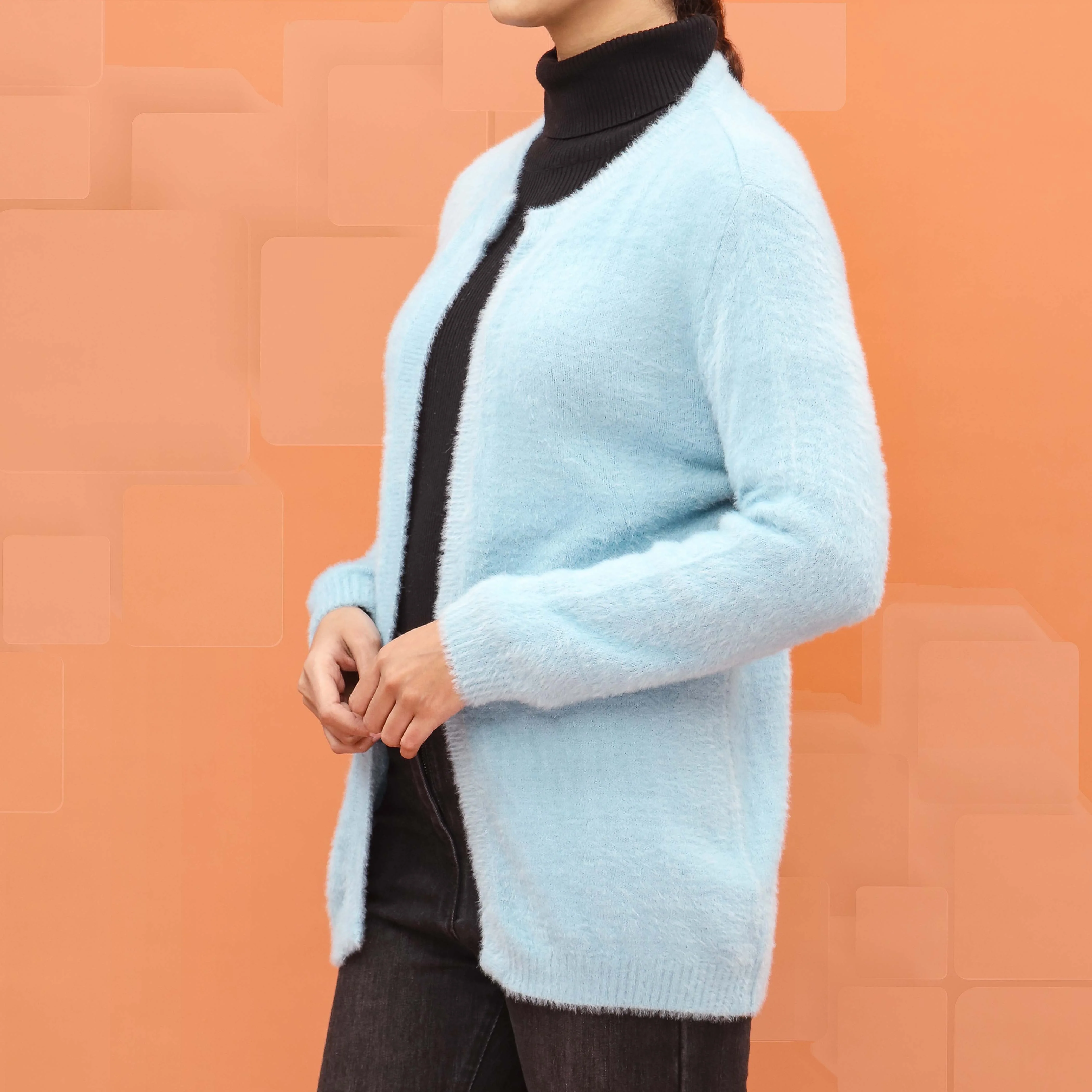 Sky Blue Winter Sweater PN4619 - Image 2