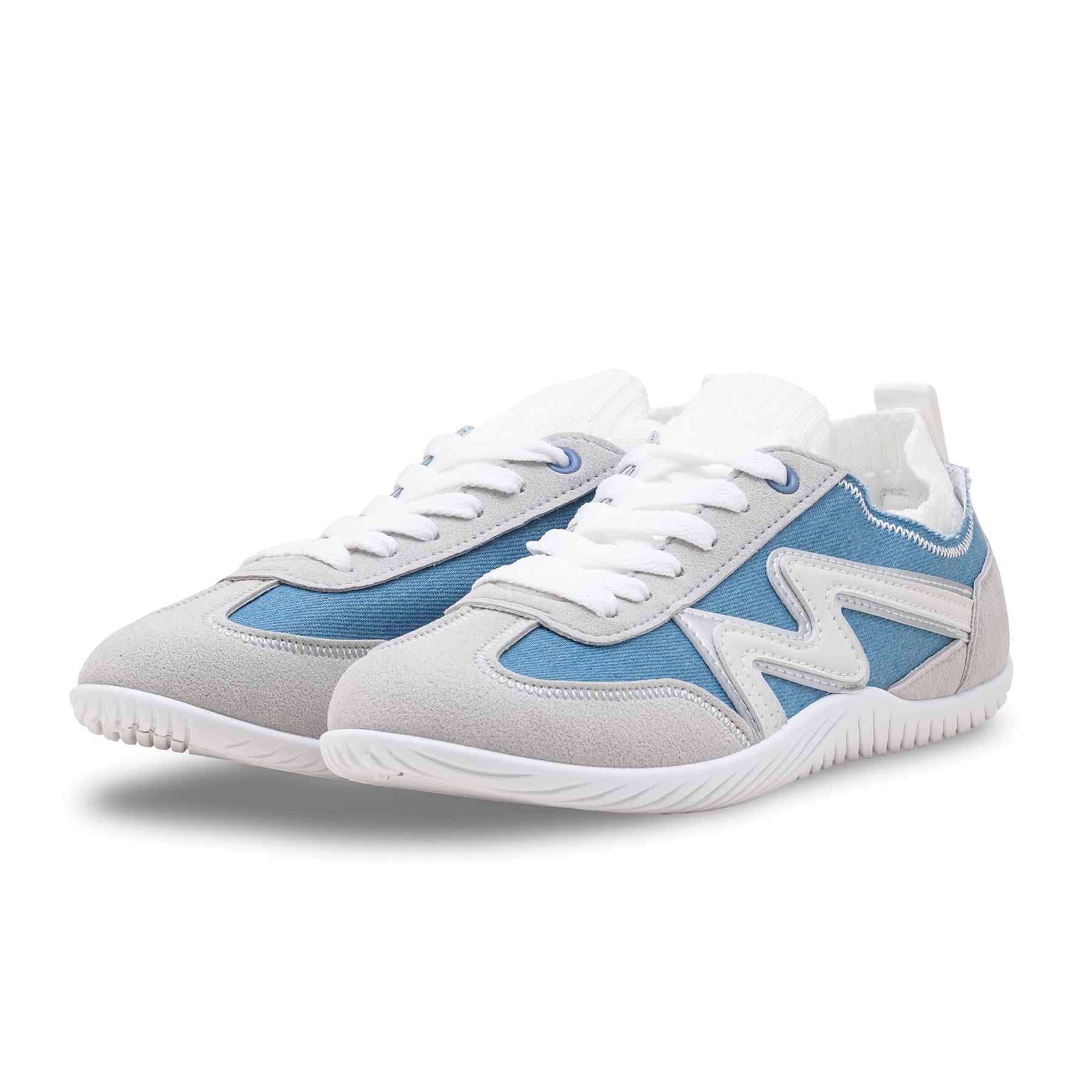 Sky Blue Casual Sneaker For Ladies AT7459 - Image 3