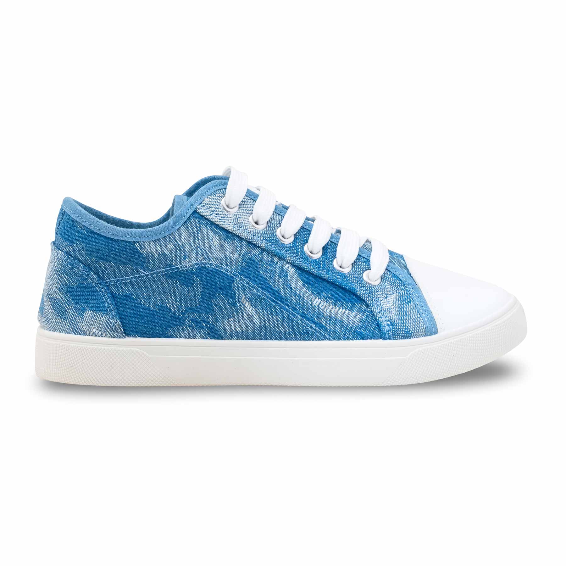 Sky Blue Casual Sneaker For Ladies AT7478 - Image 2