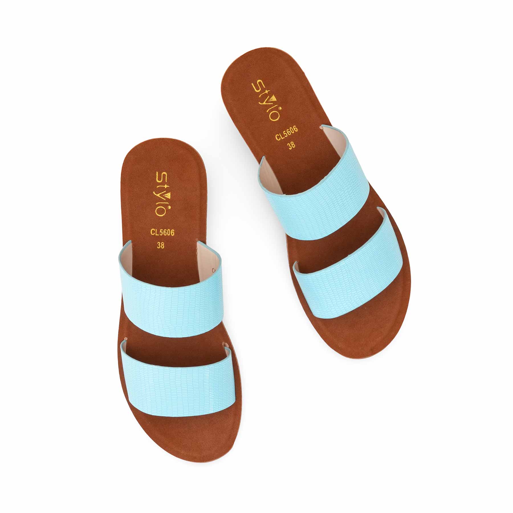 Sky Blue Casual Softy For Ladies CL5606 - Image 5