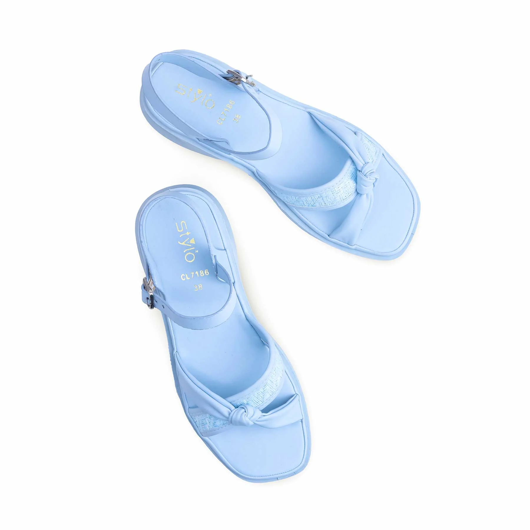 Sky Blue Casual Sandal CL7186 - Image 5
