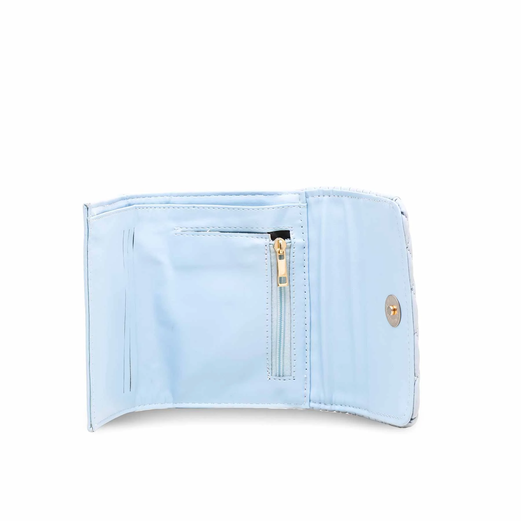 Sky Blue Casual Wallet P97558 - Image 3