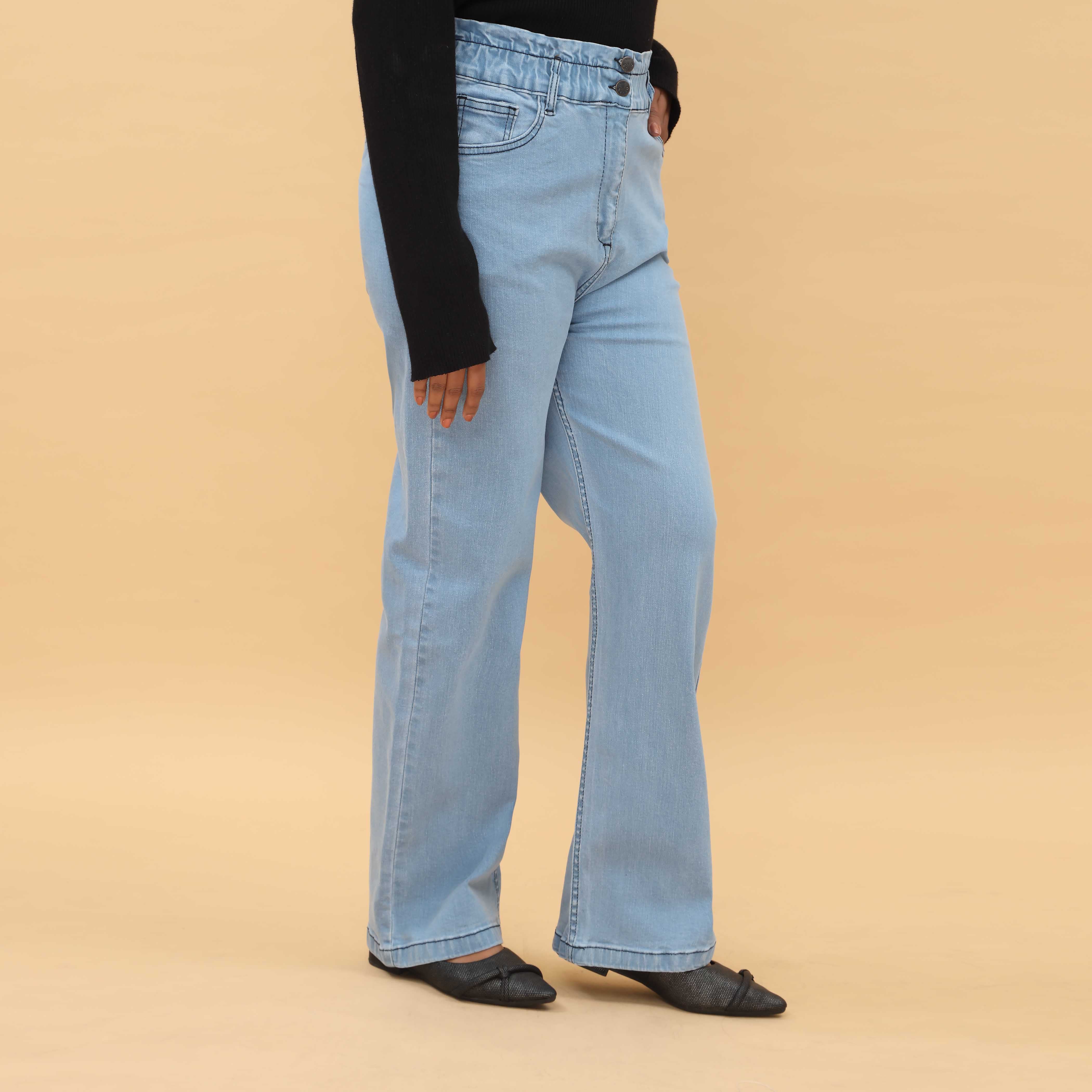 Sky Blue Denim Pant PP5006 - Image 3