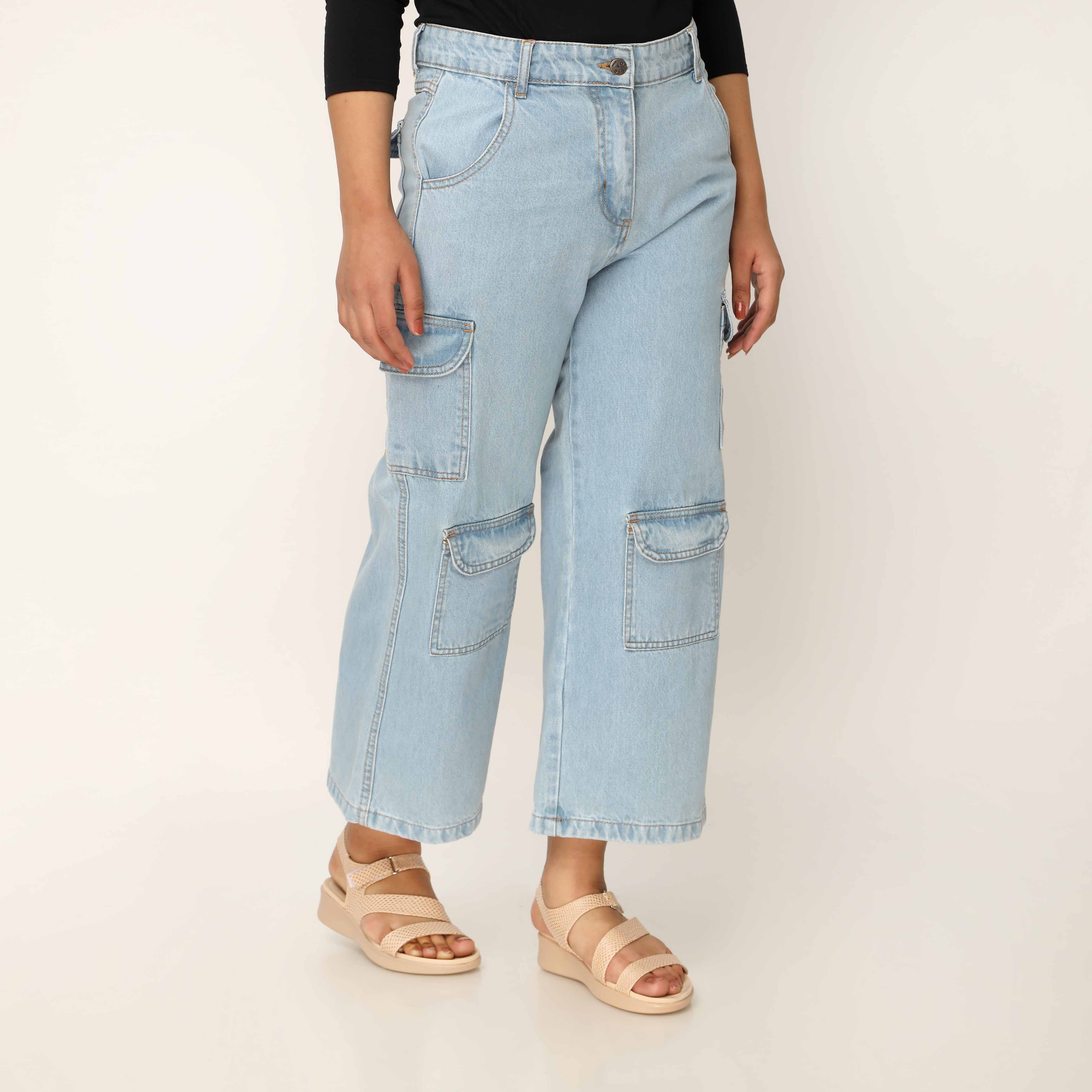 Sky Blue Denim Pant PP5034 - Image 3