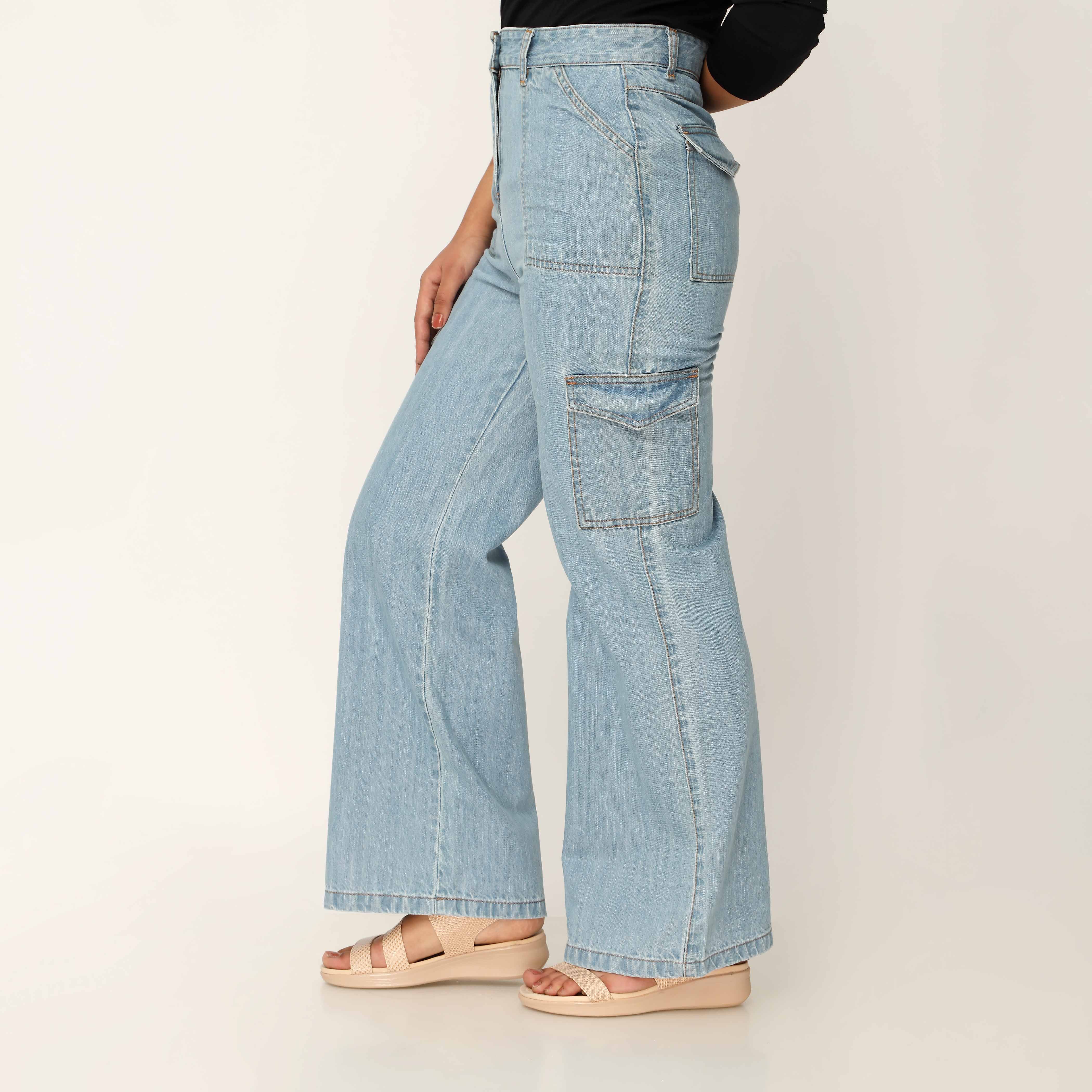 Sky Blue Denim Pant PP5041 - Image 3