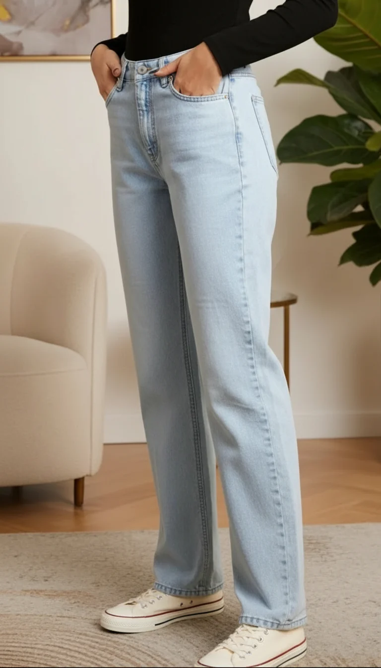 Sky Blue Denim Pant PP6080