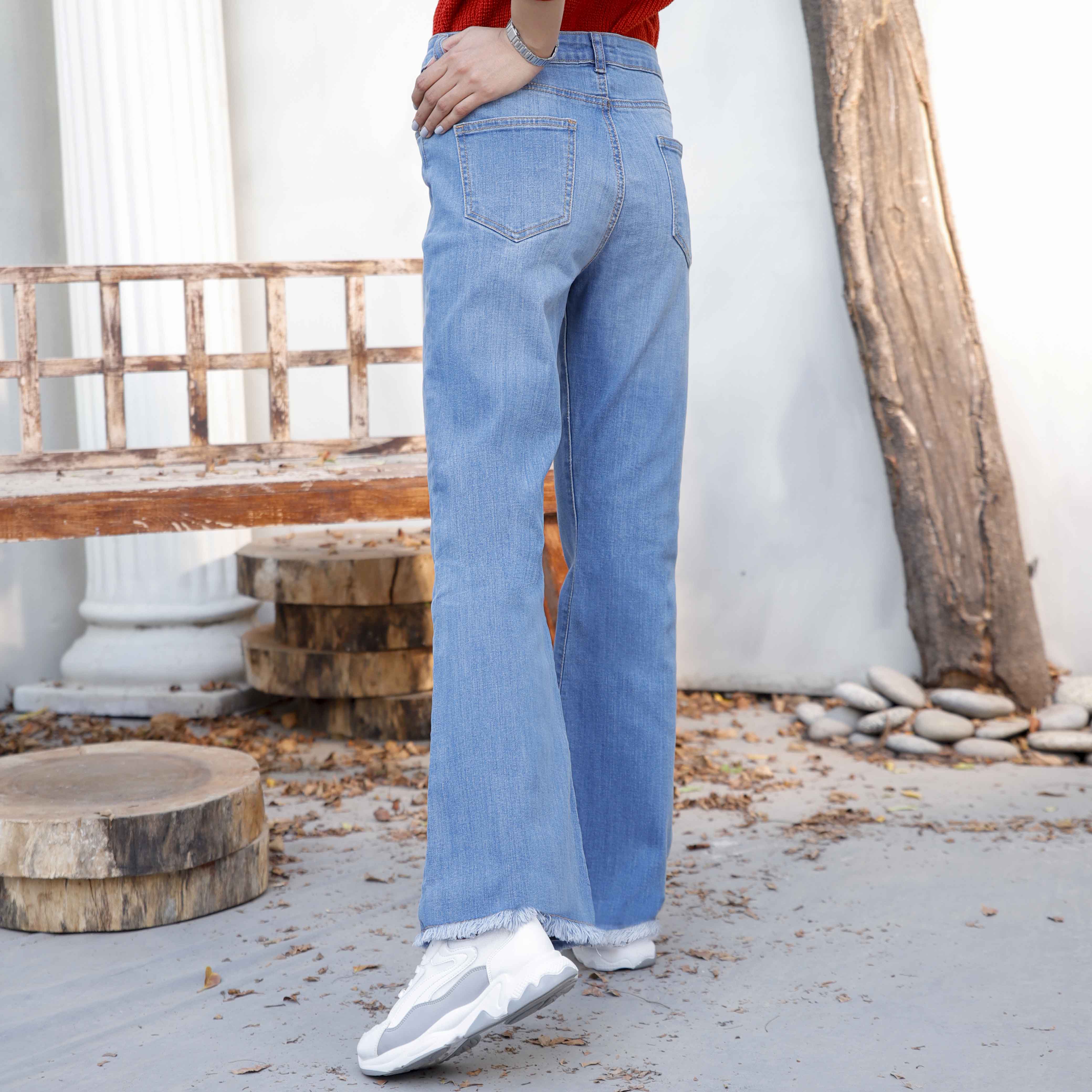 Sky Blue Denim pant PS9525 - Image 4