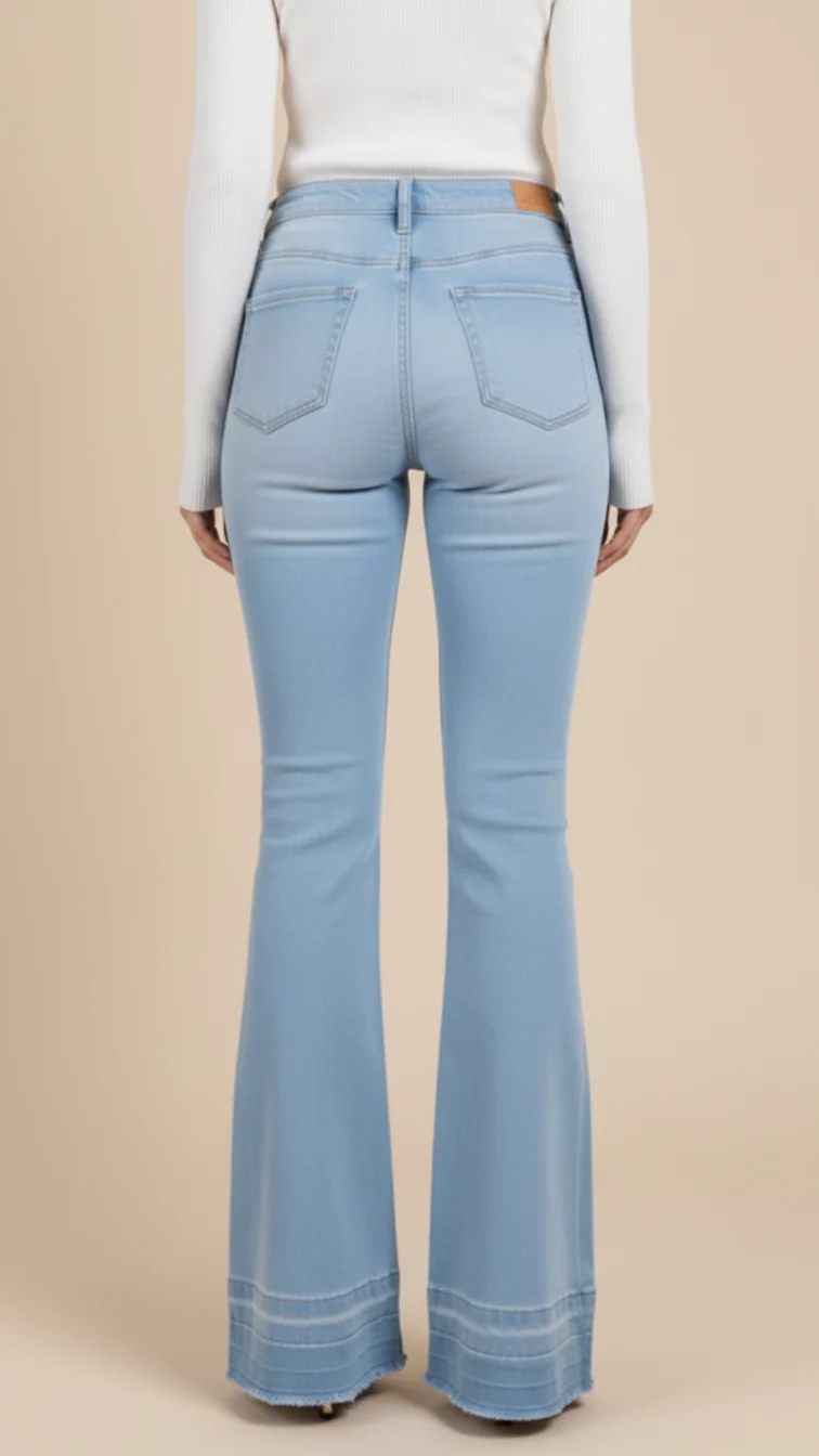 Sky Blue Denim Pant PS9532 - Image 2