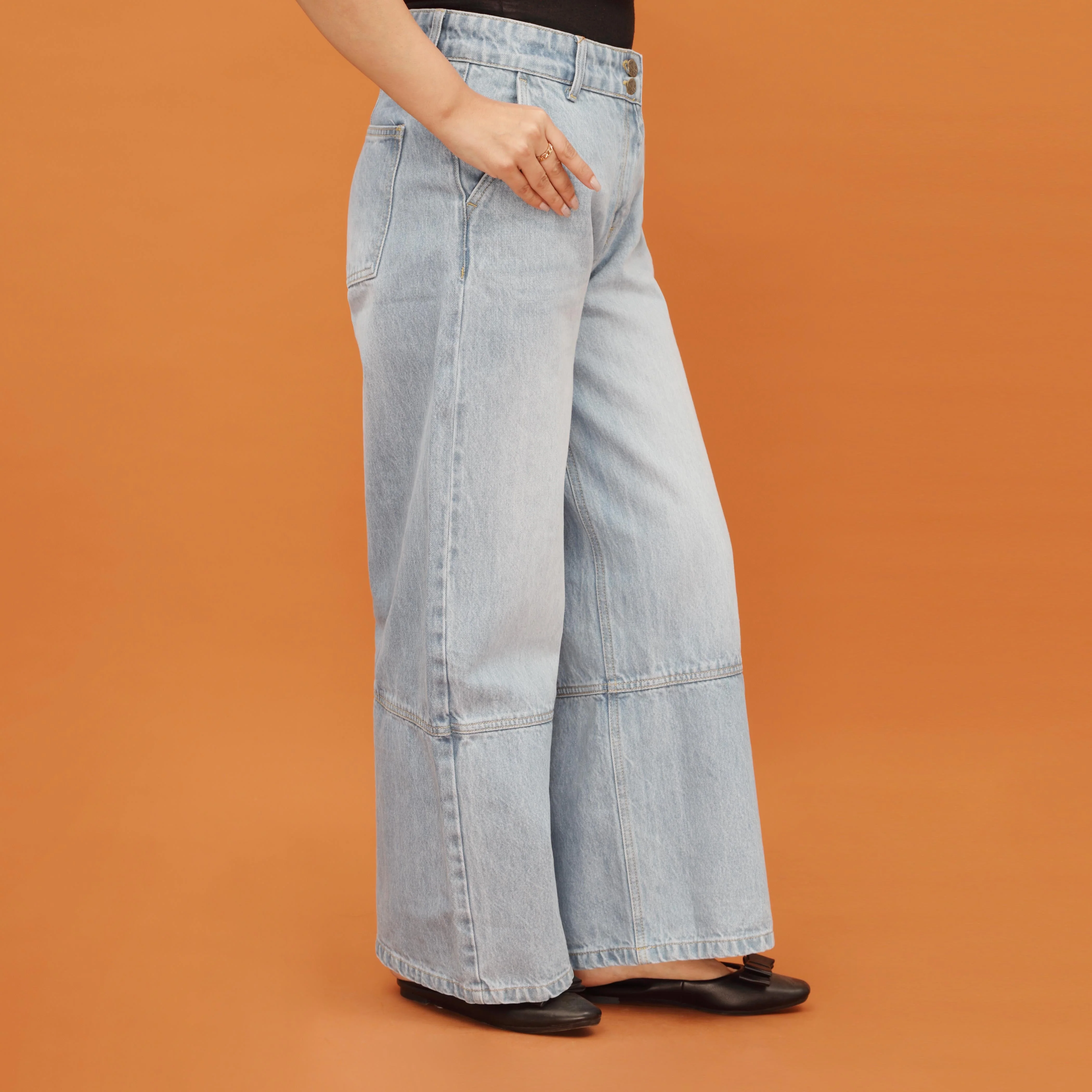 Sky Blue Denim pant PS9535 - Image 3