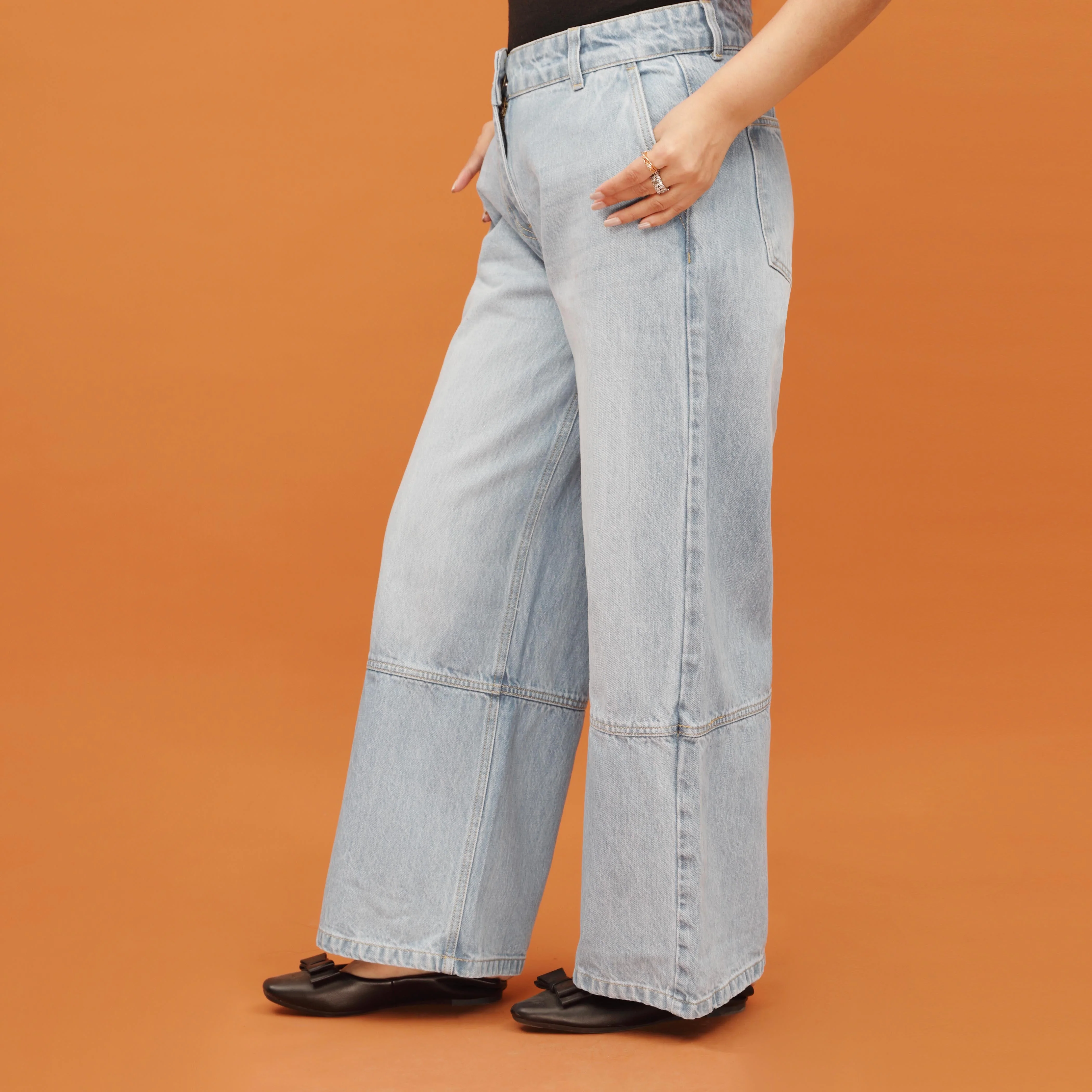 Sky Blue Denim pant PS9535 - Image 4