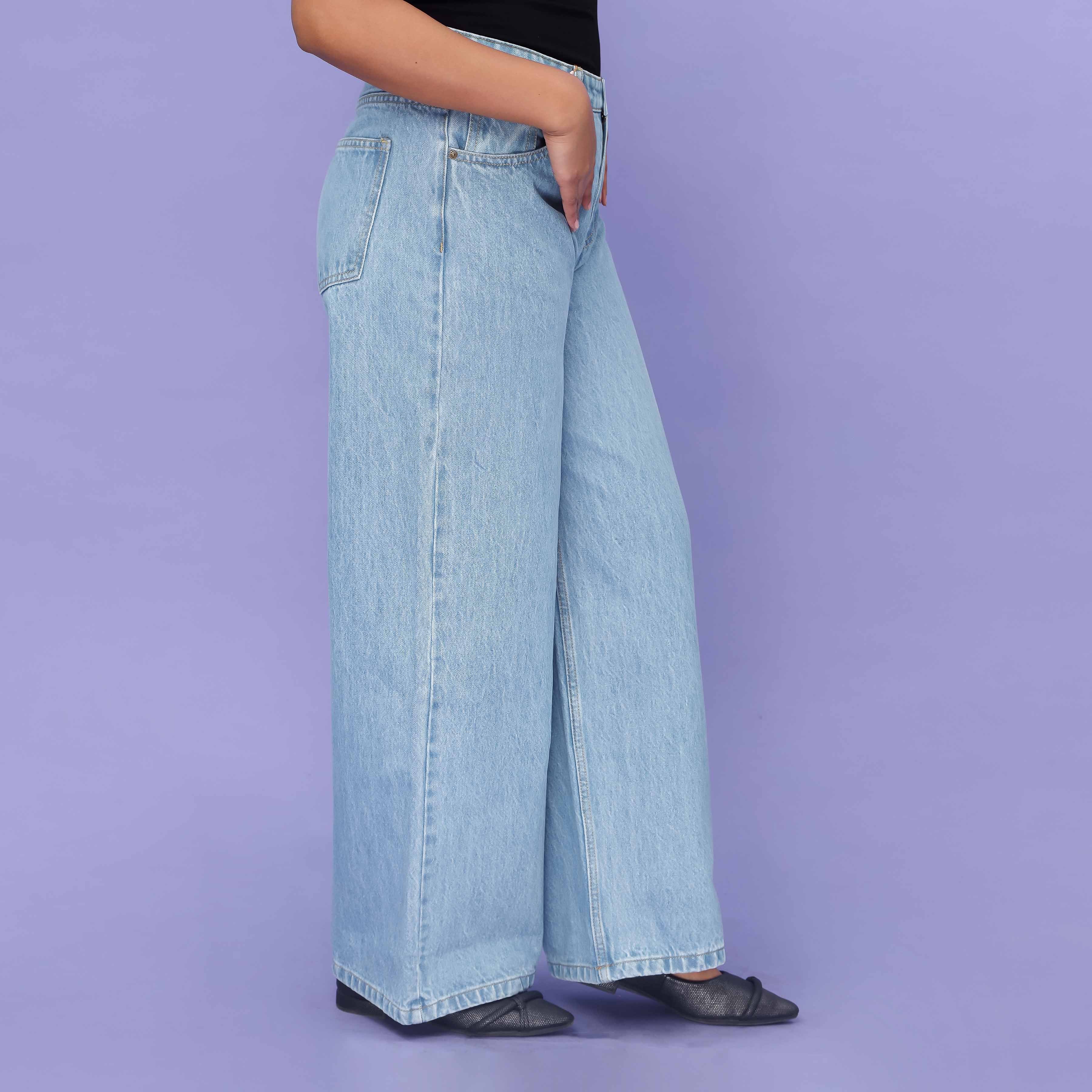 Sky Blue Denim Pant PS9538 - Image 3