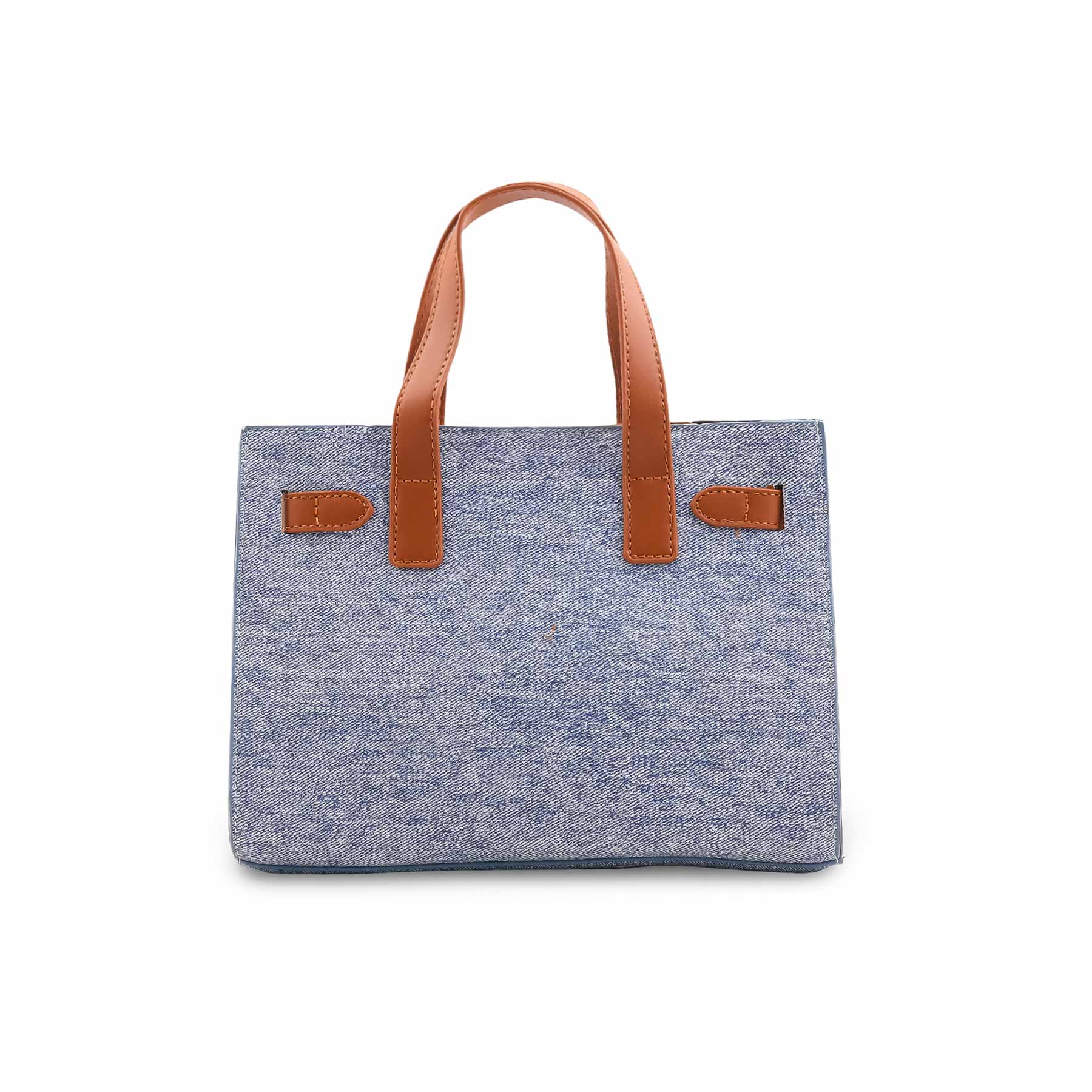 Sky Blue Formal Hand Bag For Ladies P36461 - Image 4