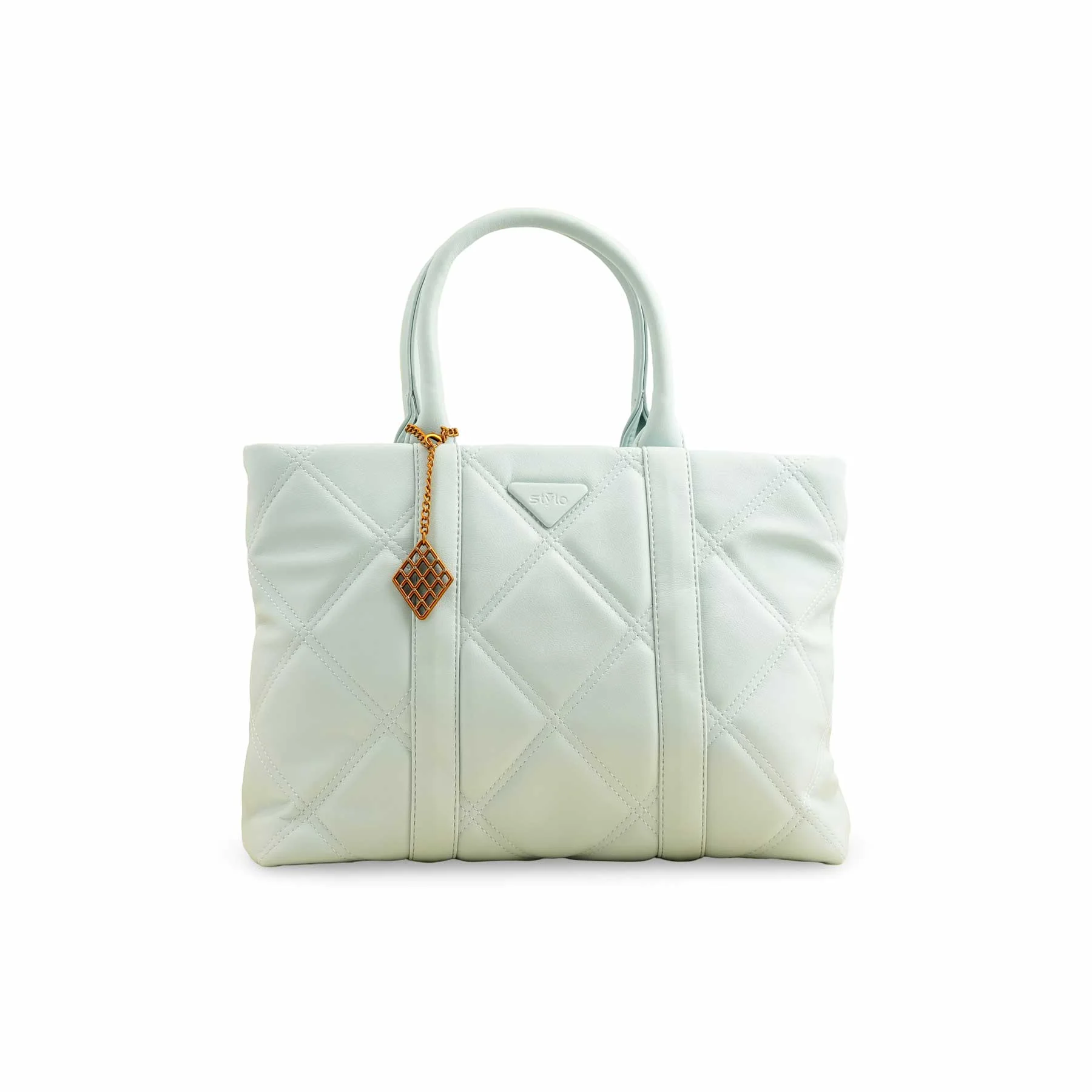 Sky Blue Formal Hand Bag P36368 - Image 2