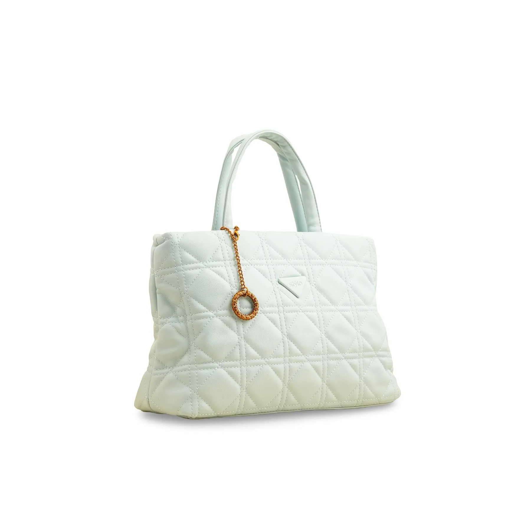 Sky Blue Formal Hand Bag P36369 - Image 3