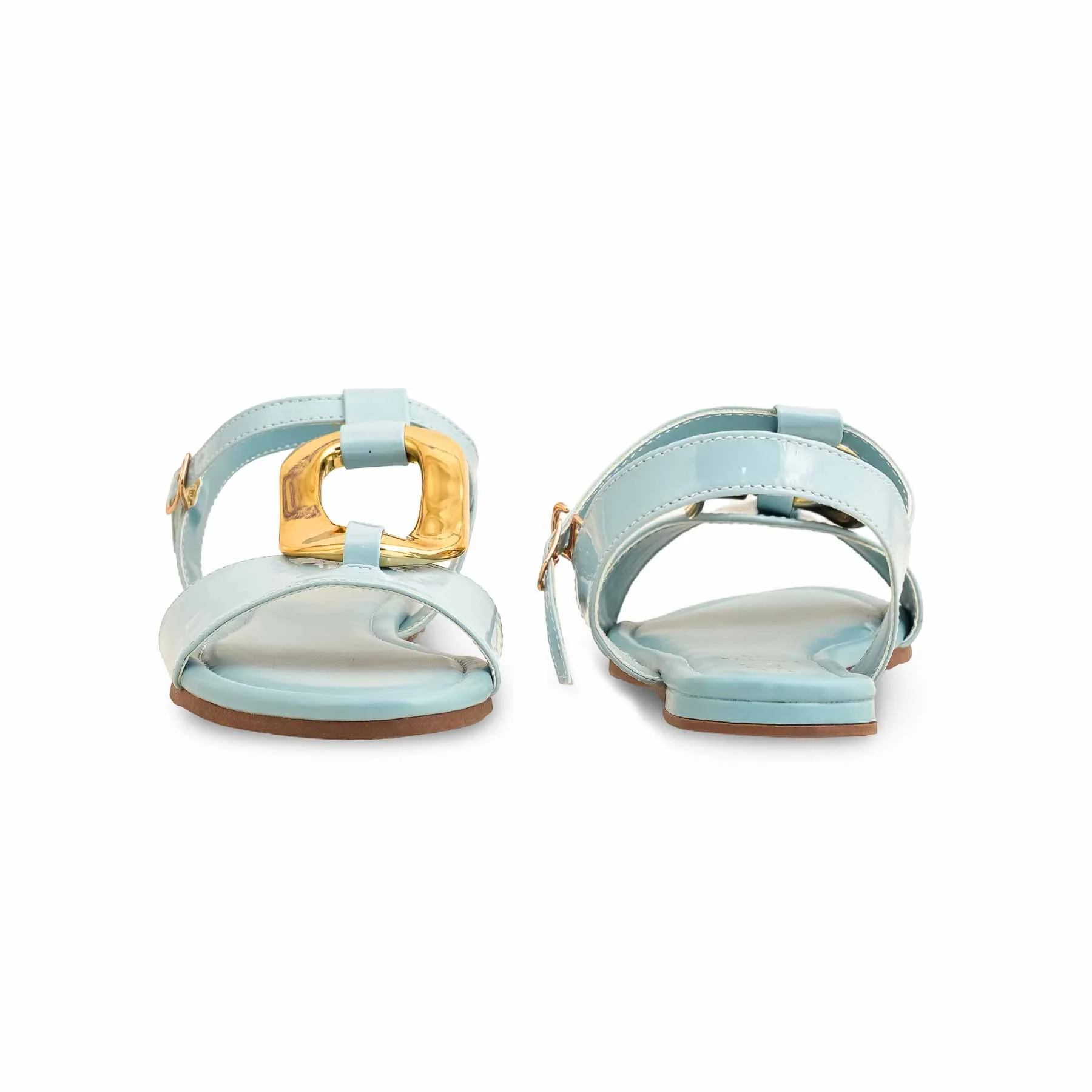 Sky Blue Formal Sandal For Ladies FR5404 - Image 4